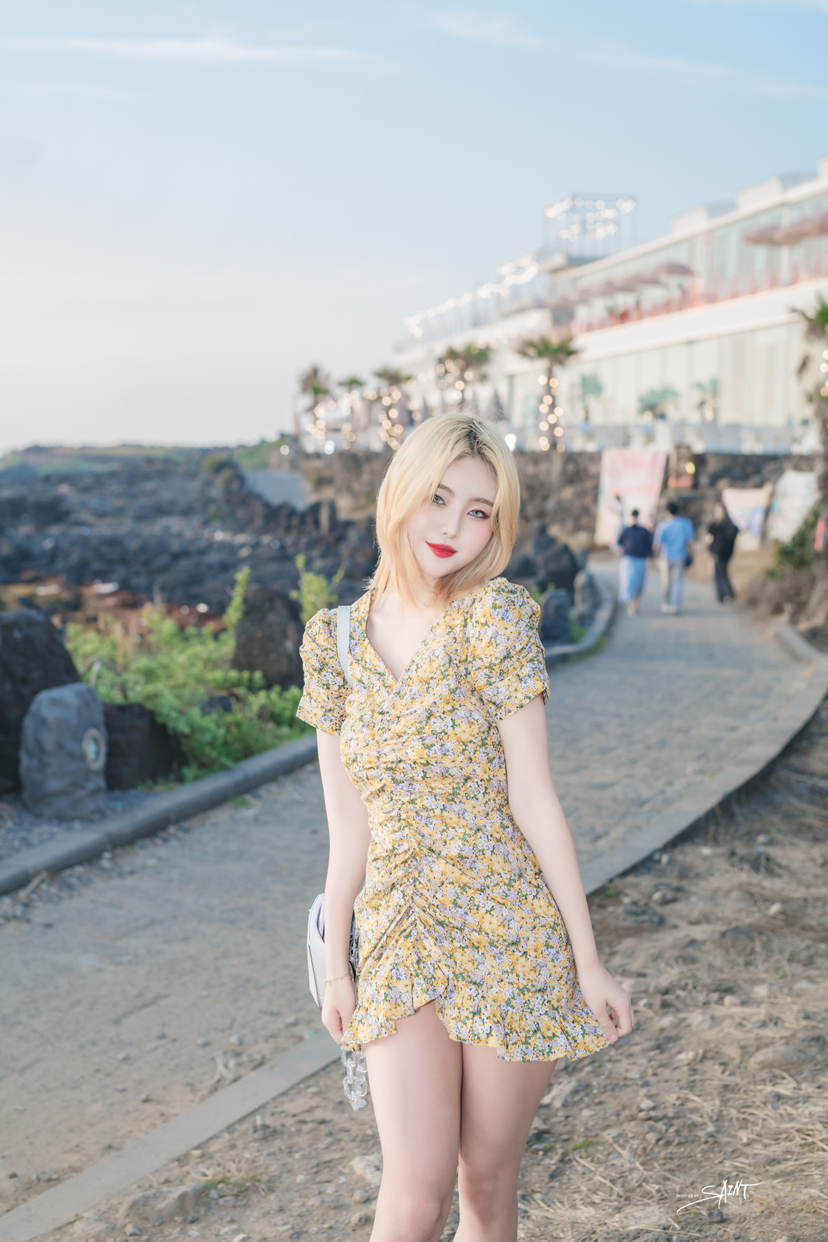 Yuna 유나, Saint PhotoLife Vol.14 &#8216;Jeju Story Part.1&#8217; Set.02(11)