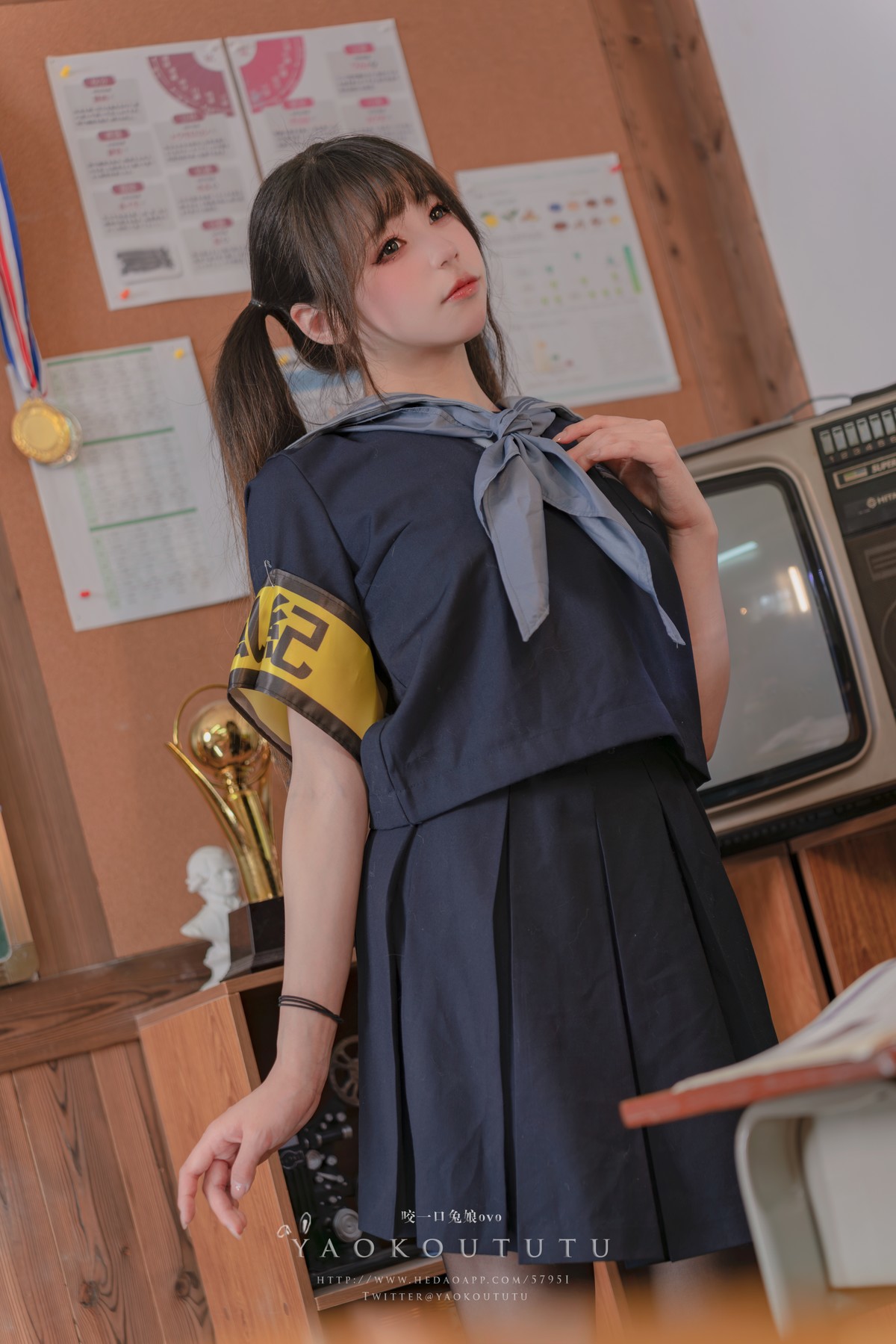 Cosplay 黏黏团子兔 六月订阅『学生会长竞选中』脸红的思春期(3)