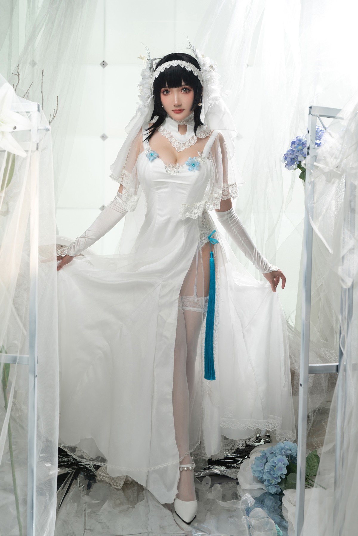 瓜希酱 Cosplay 95式花嫁(16)