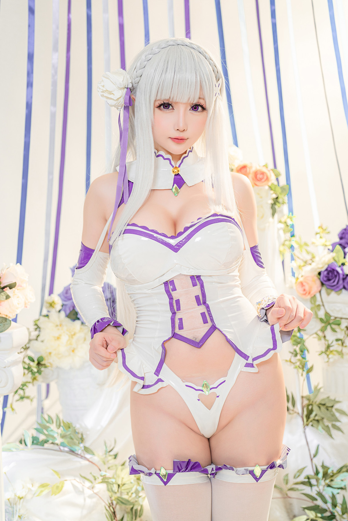 Hoshilily 小姐姐星之迟迟 Cosplay 爱蜜莉雅(2)