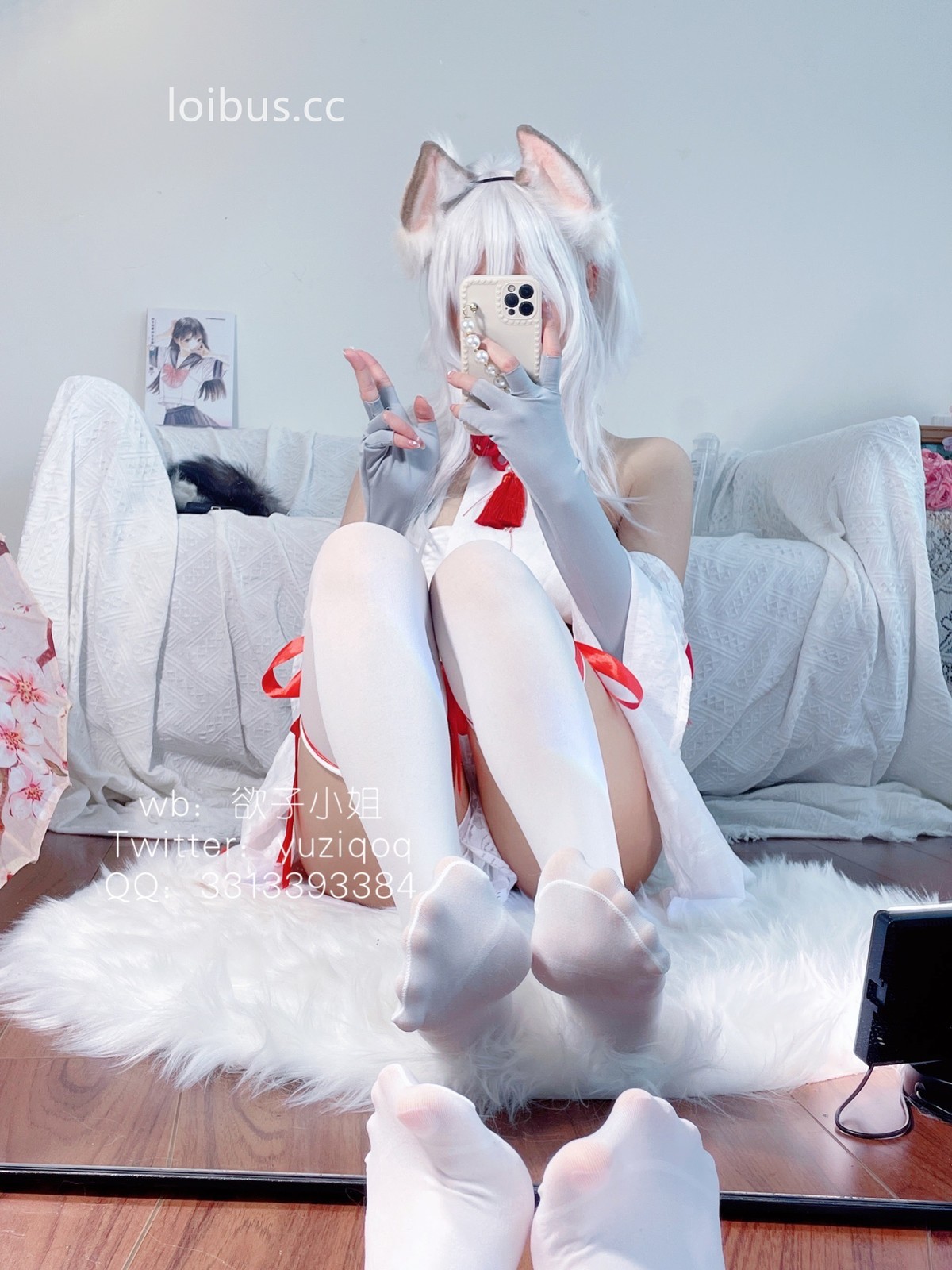 Coser 小蔡头喵喵]纯白胡桃(19)