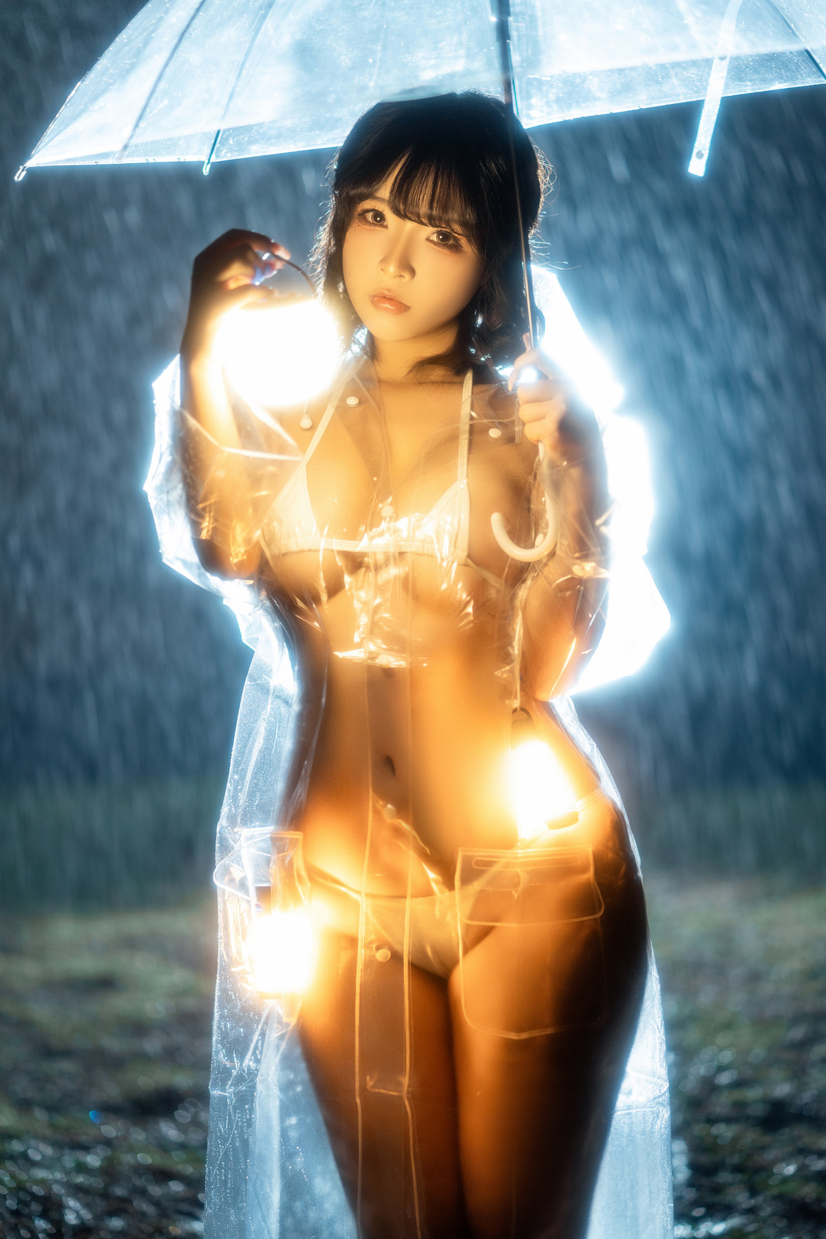 Cosplay Yuuhui玉汇 雨夜独舞 Set.01(10)