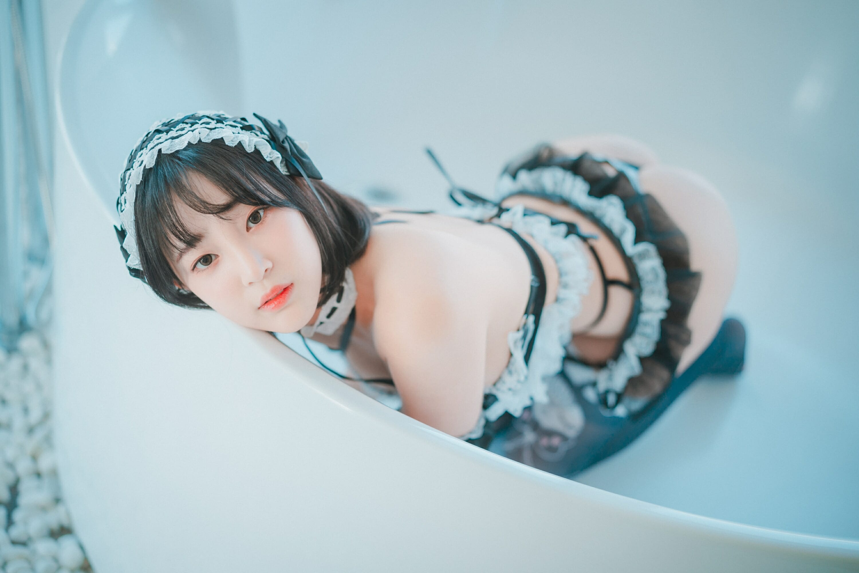 姜仁卿-[DJAWA] Maid in Lace Limitation [50P](10)