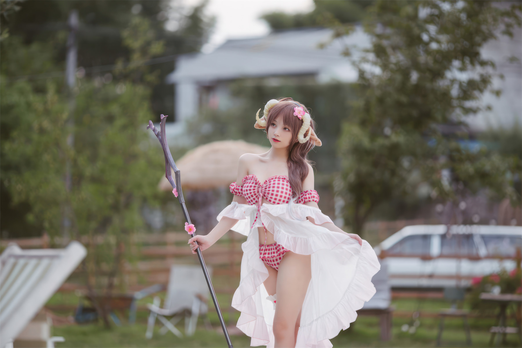 Cosplay 花铃 小羊夏卉(13)