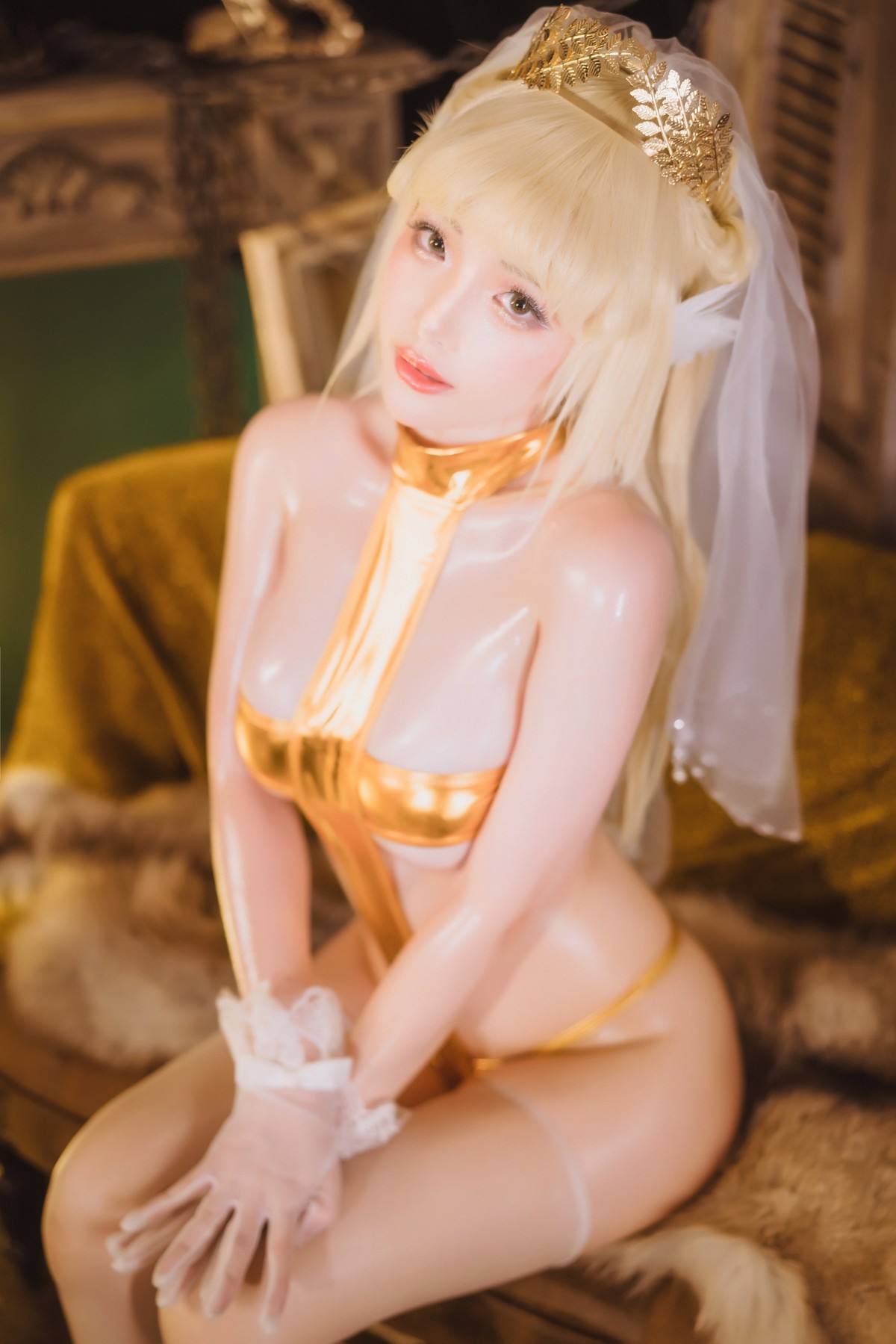 Cosplay 雯妹不讲道理 发光精灵(40)