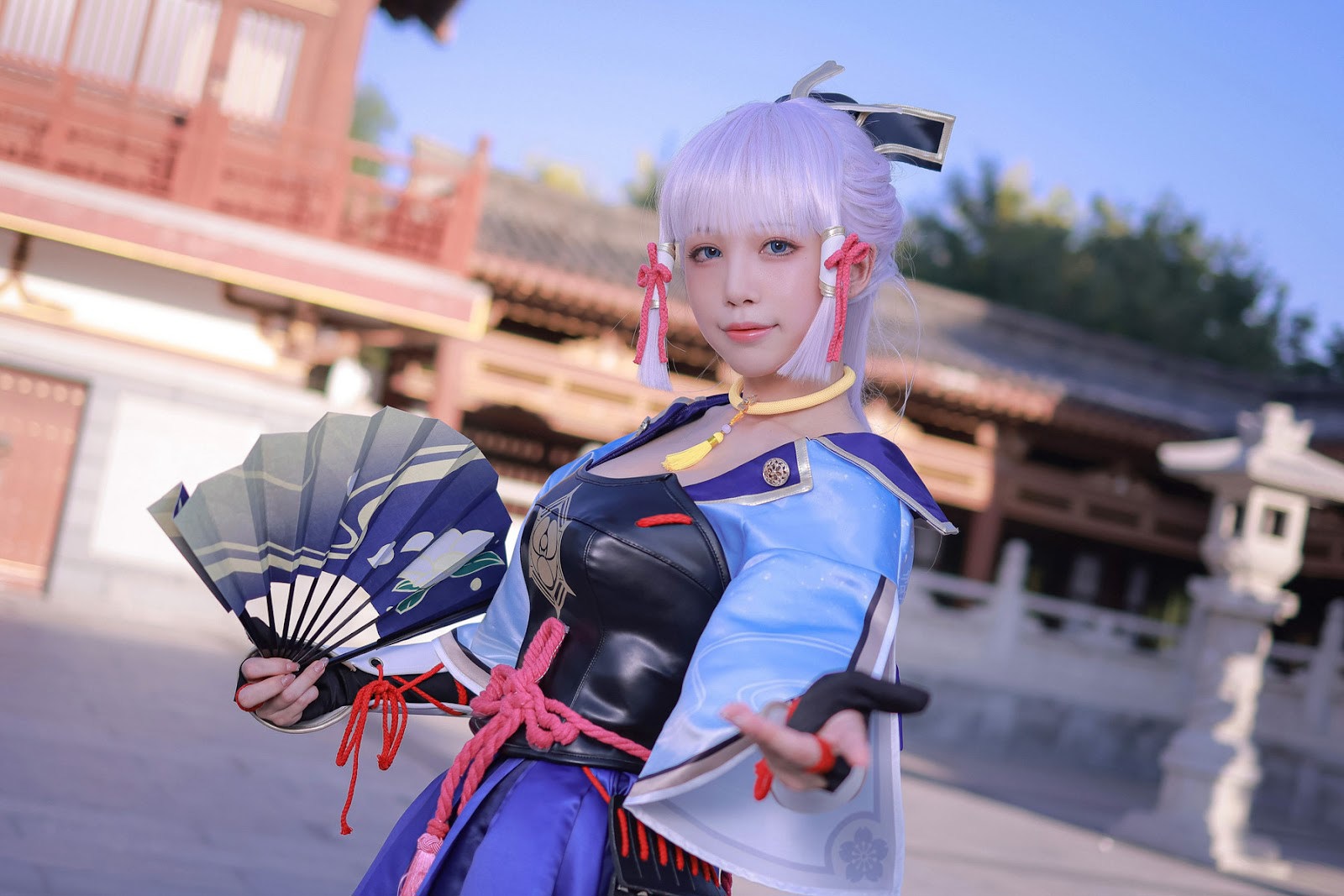 Cosplay 水淼Aqua 神里綾華 Kamisato Ayaka(3)