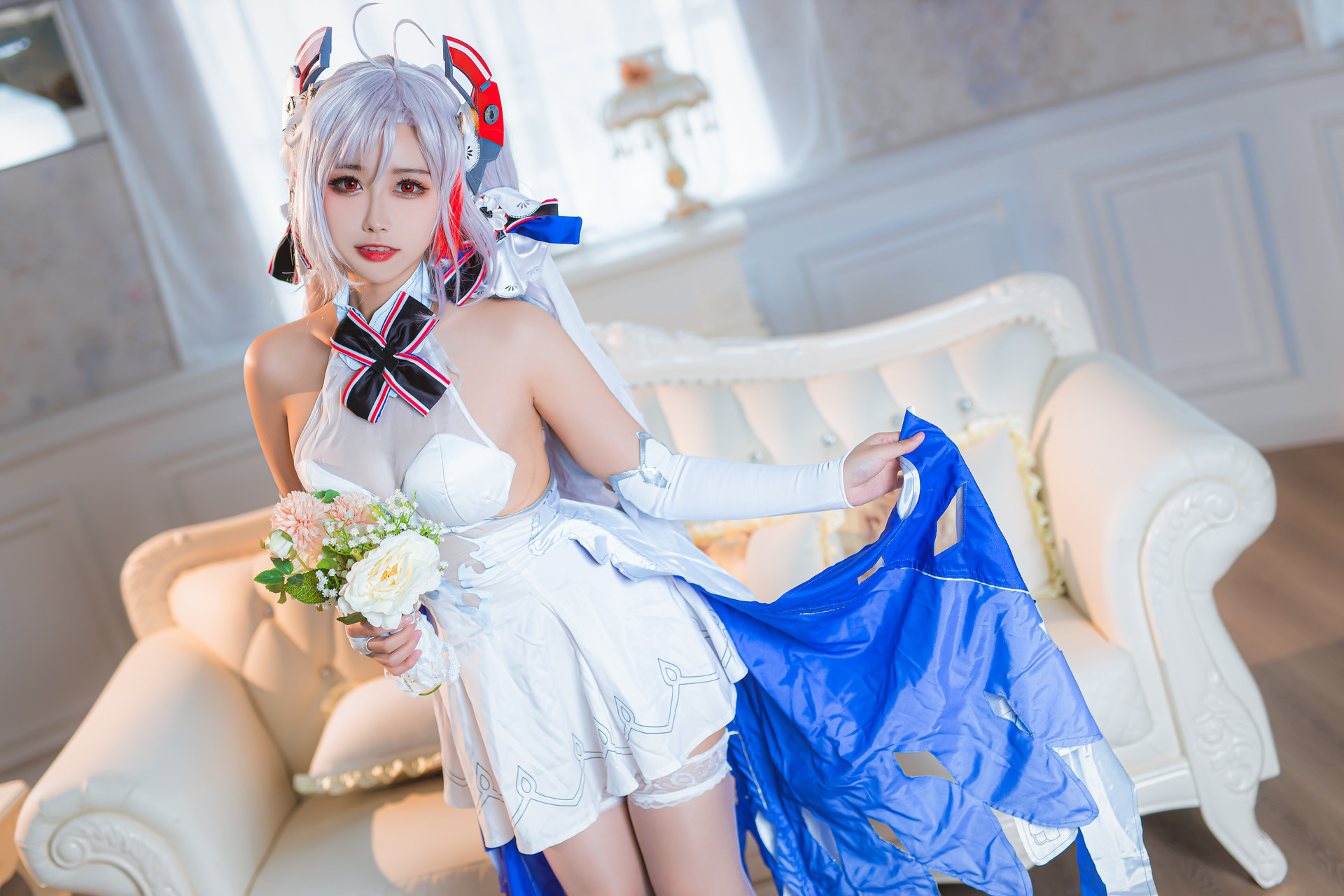 [Momoko葵葵] Prinz Eugen 欧根亲王 花嫁 Bride Ver.(18)