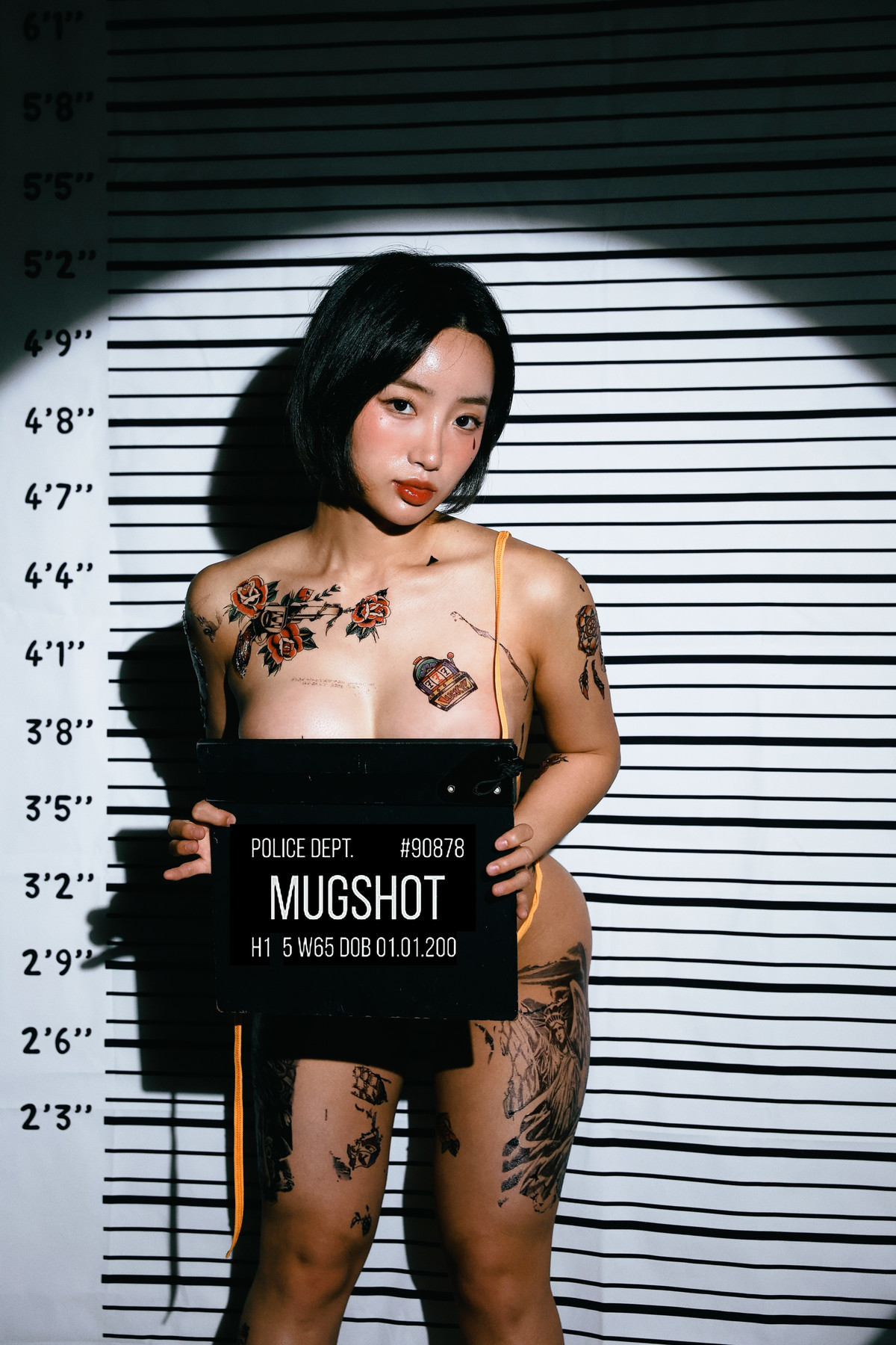 Booty Queen 엉덩퀸, Pinkpie Sexy Mugshot Set.01(1)