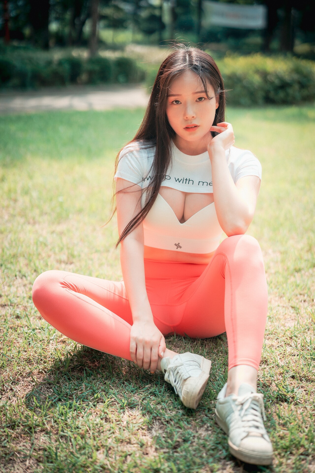 PIA 피아 (박서빈), [DJAWA] Loose and Tight Salmon Pink Set.01(24)