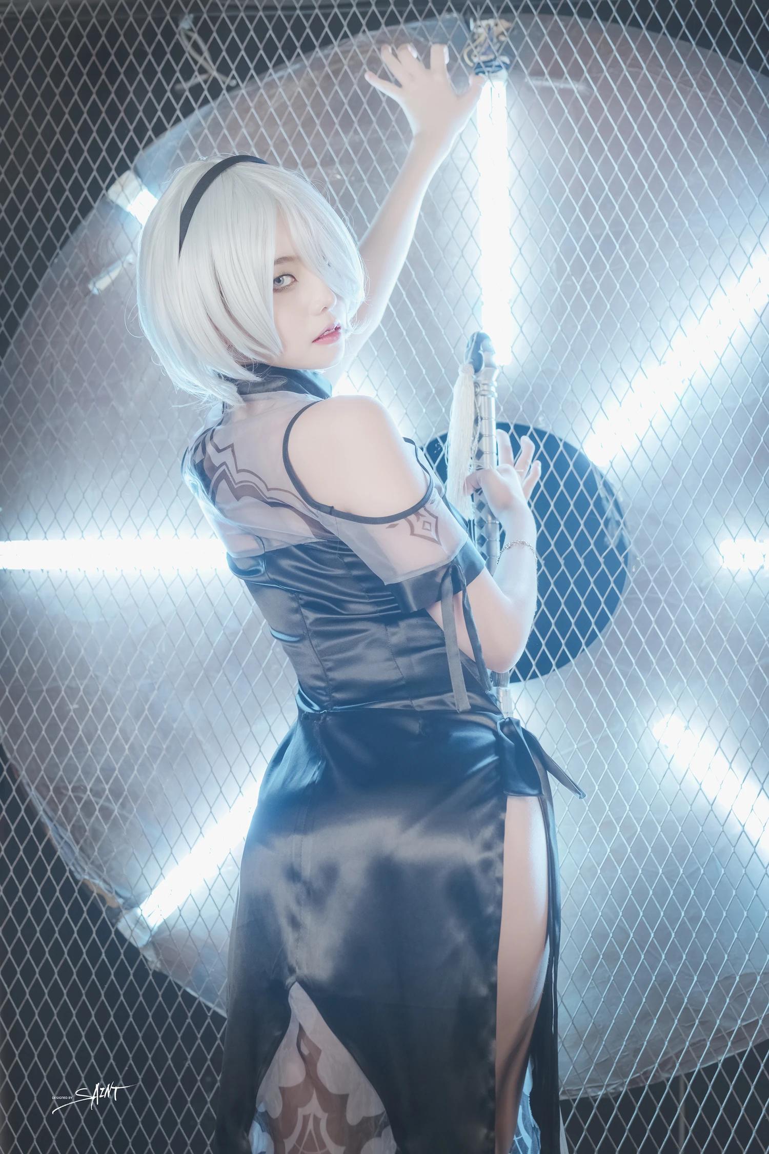 Yuna 유나, [SAINT Photolife] Nier Automata 2B(27)