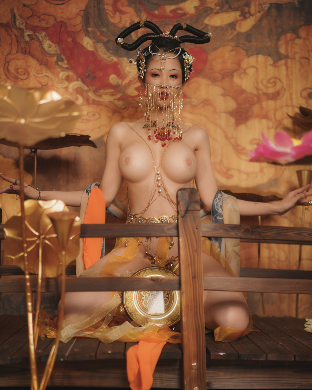 Cosplay 钛合金TiTi 画中仙(44)