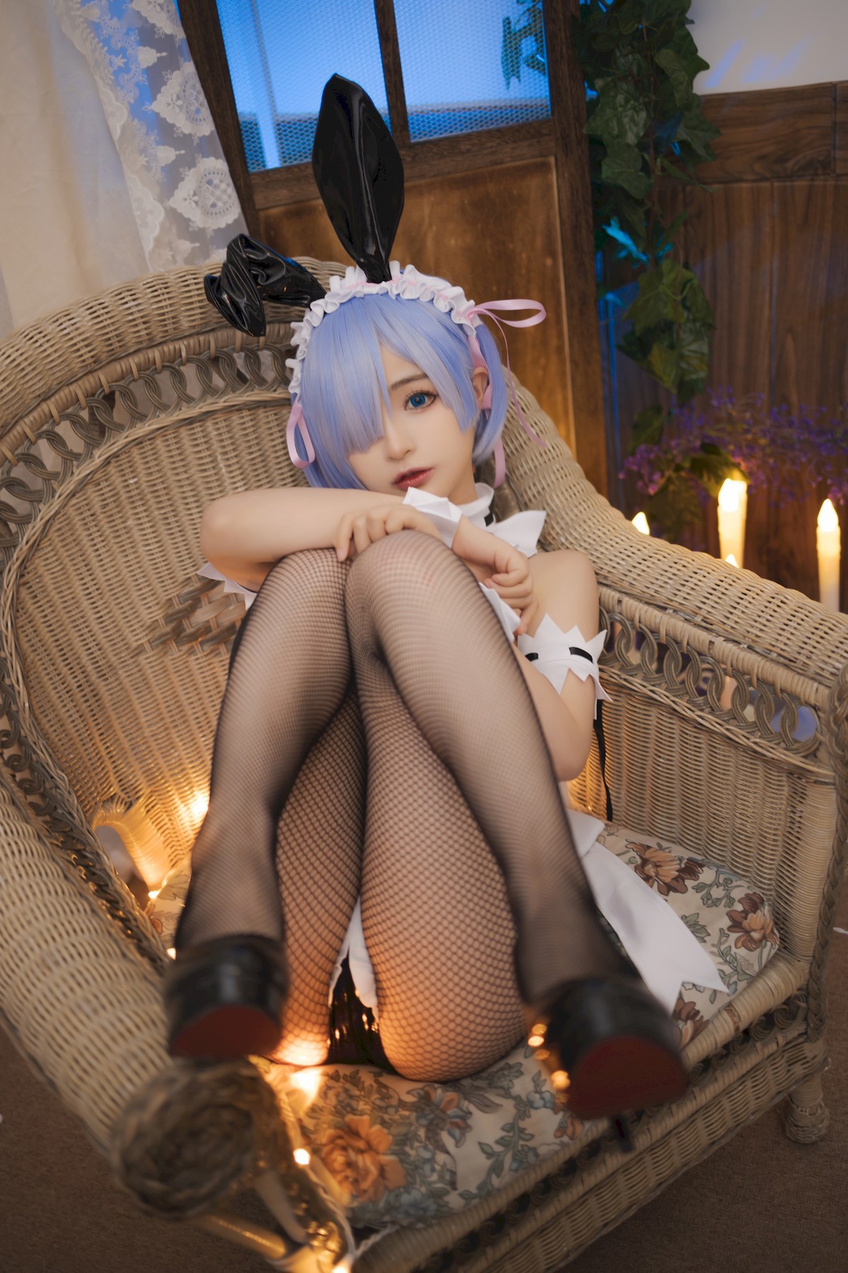 转载 Cosplay 蕾姆兔女郎(21)