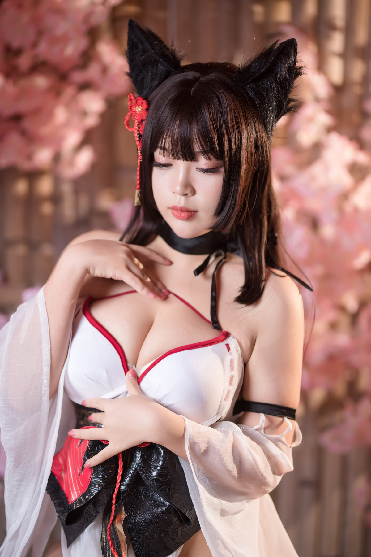 Cosplay 白烨 湿身天诚泳装(17)