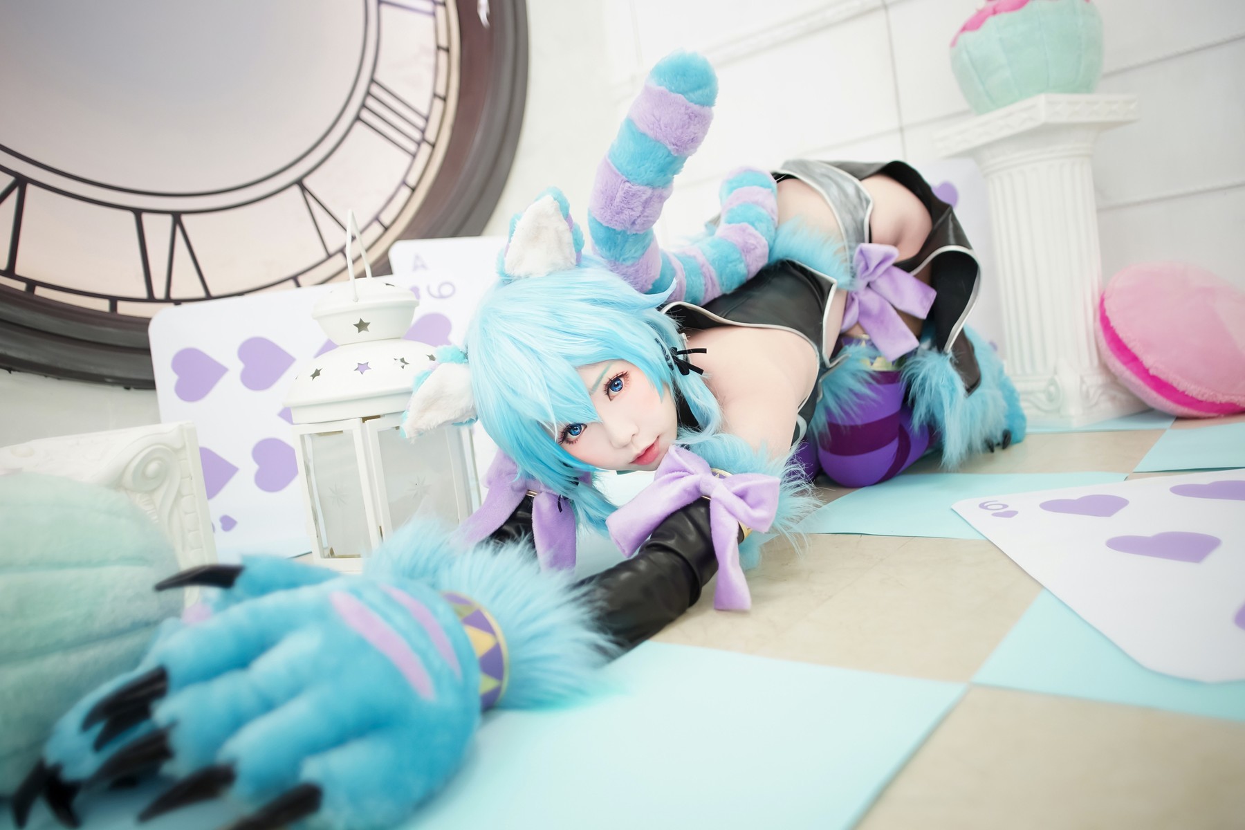 Cosplay ElyEE子 诗乃扑克猫(7)