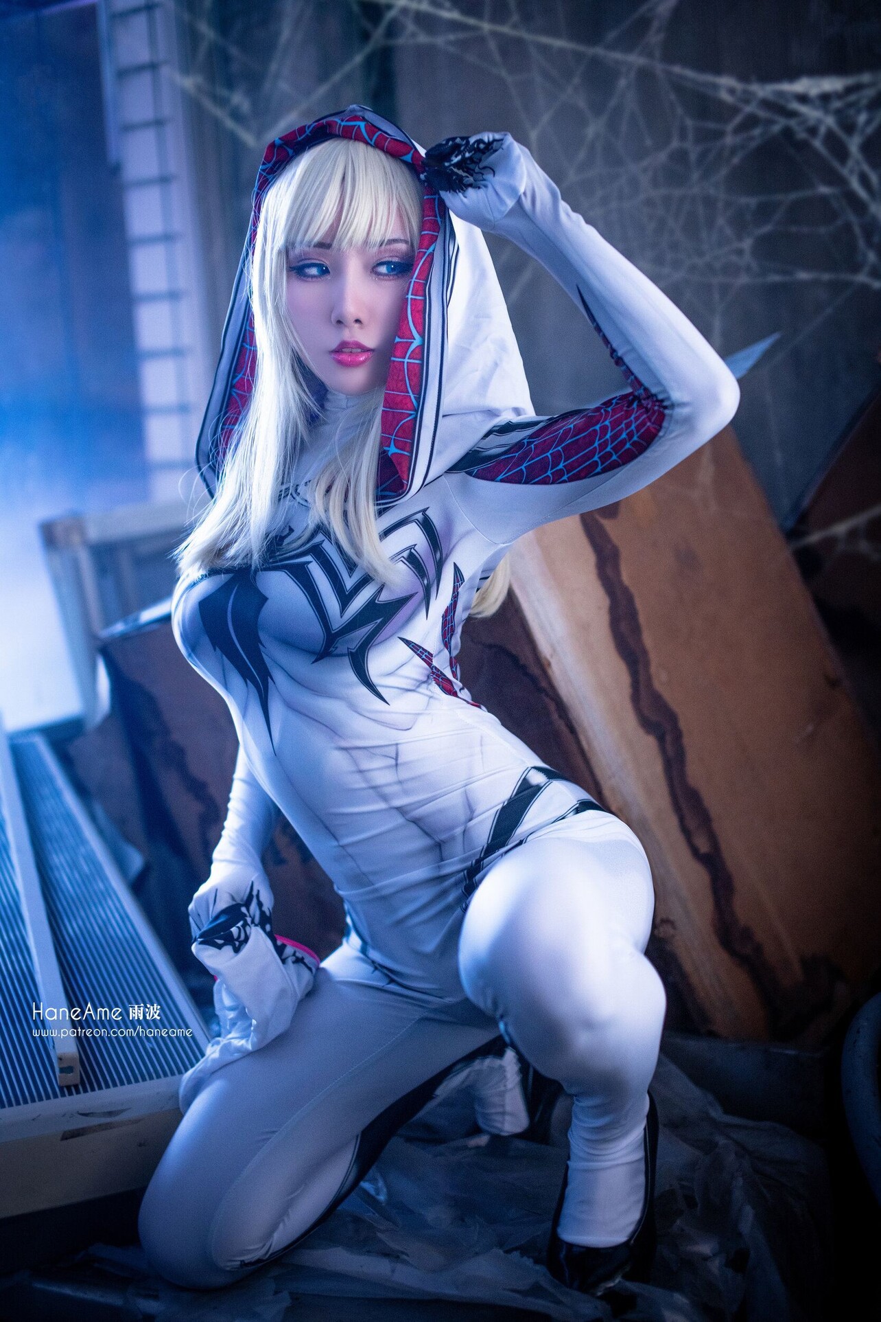 [HaneAme 雨波] Spider Gwen Venom(3)