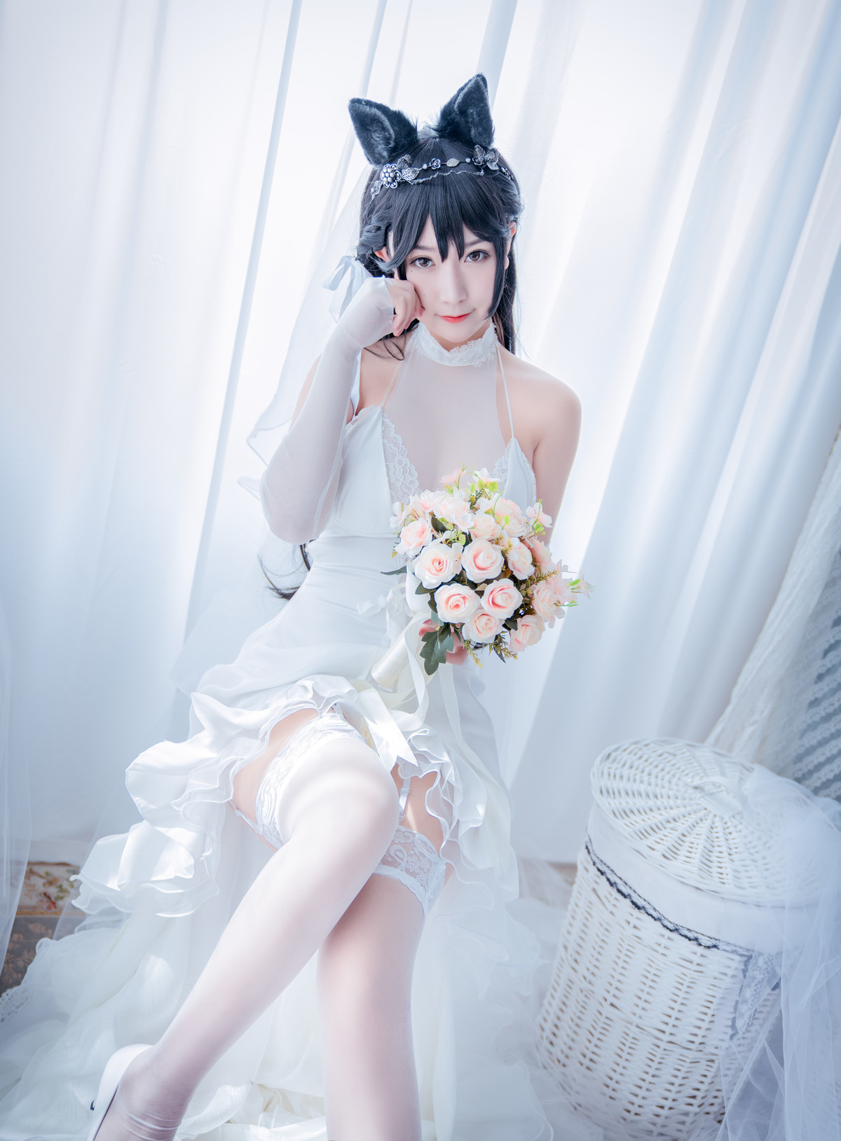 Cosplay 猫九酱Sakura 碧蓝誓约 Set.02(11)