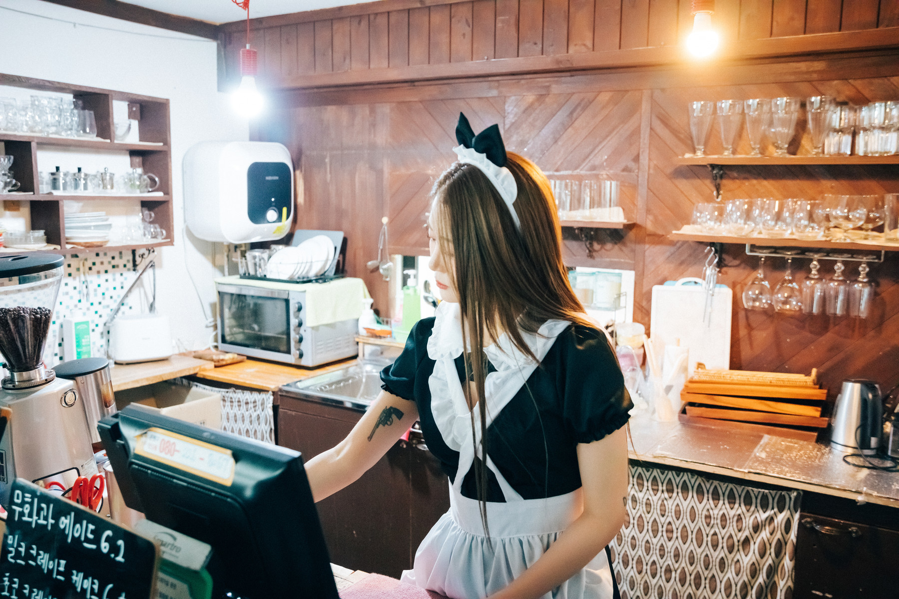 Jeong Bomi 정보미, [Loozy] Maid Cafe +S.Ver Set.03(4)