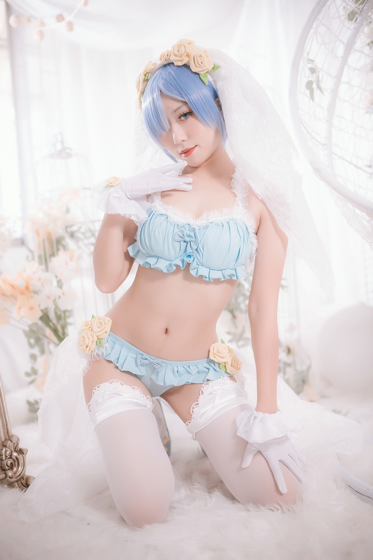 Cosplay Money冷冷 蕾姆(7)