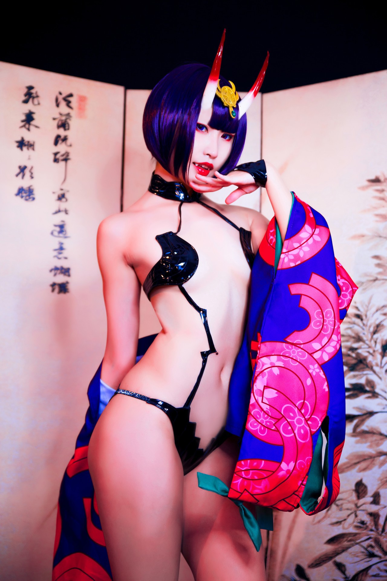 Cosplay Misswarmj 酒吞童子女仆 Shuten Douji(21)