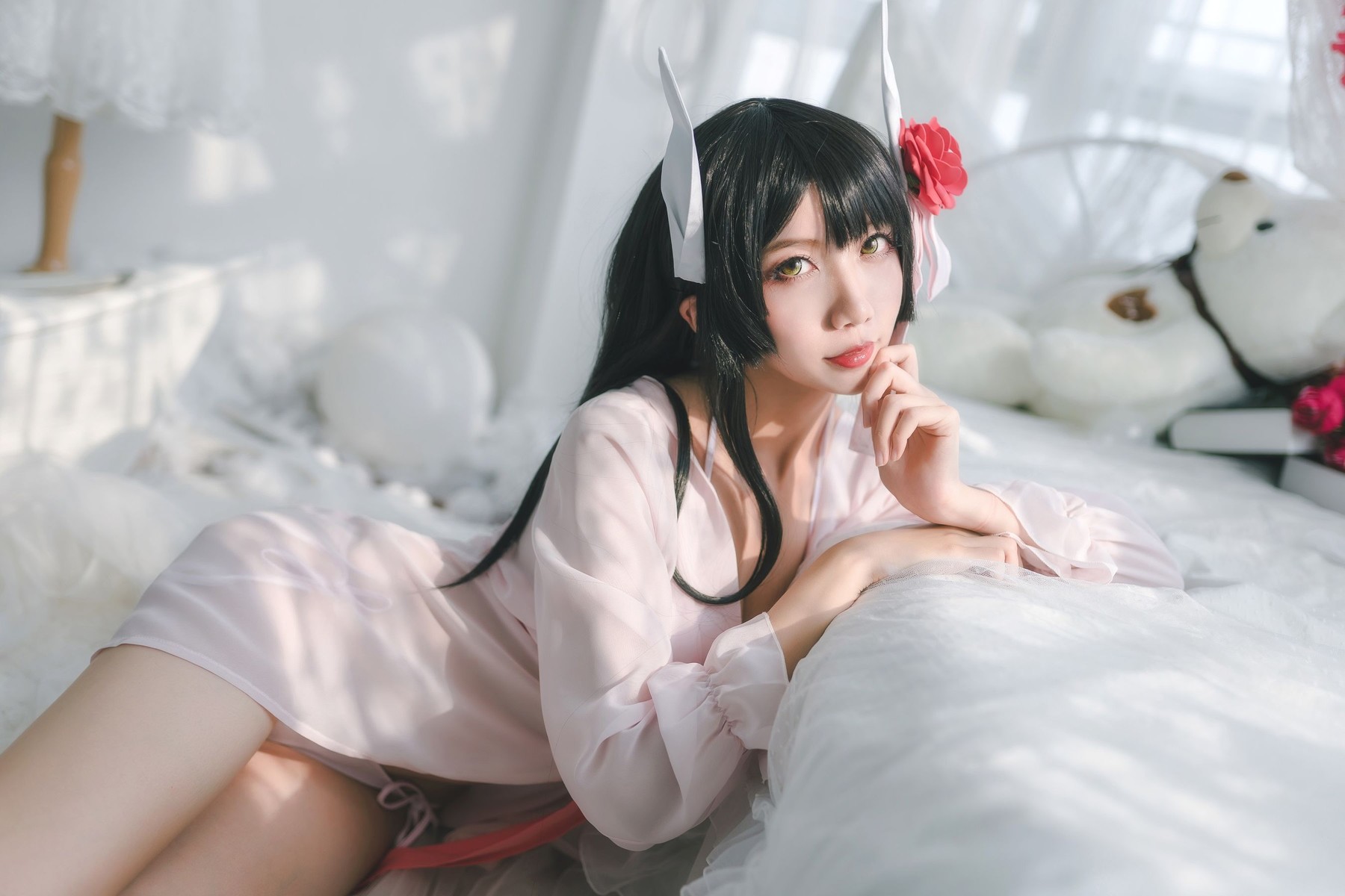 Cosplay 迷失人形QUQ 比叡 月下巡游(9)