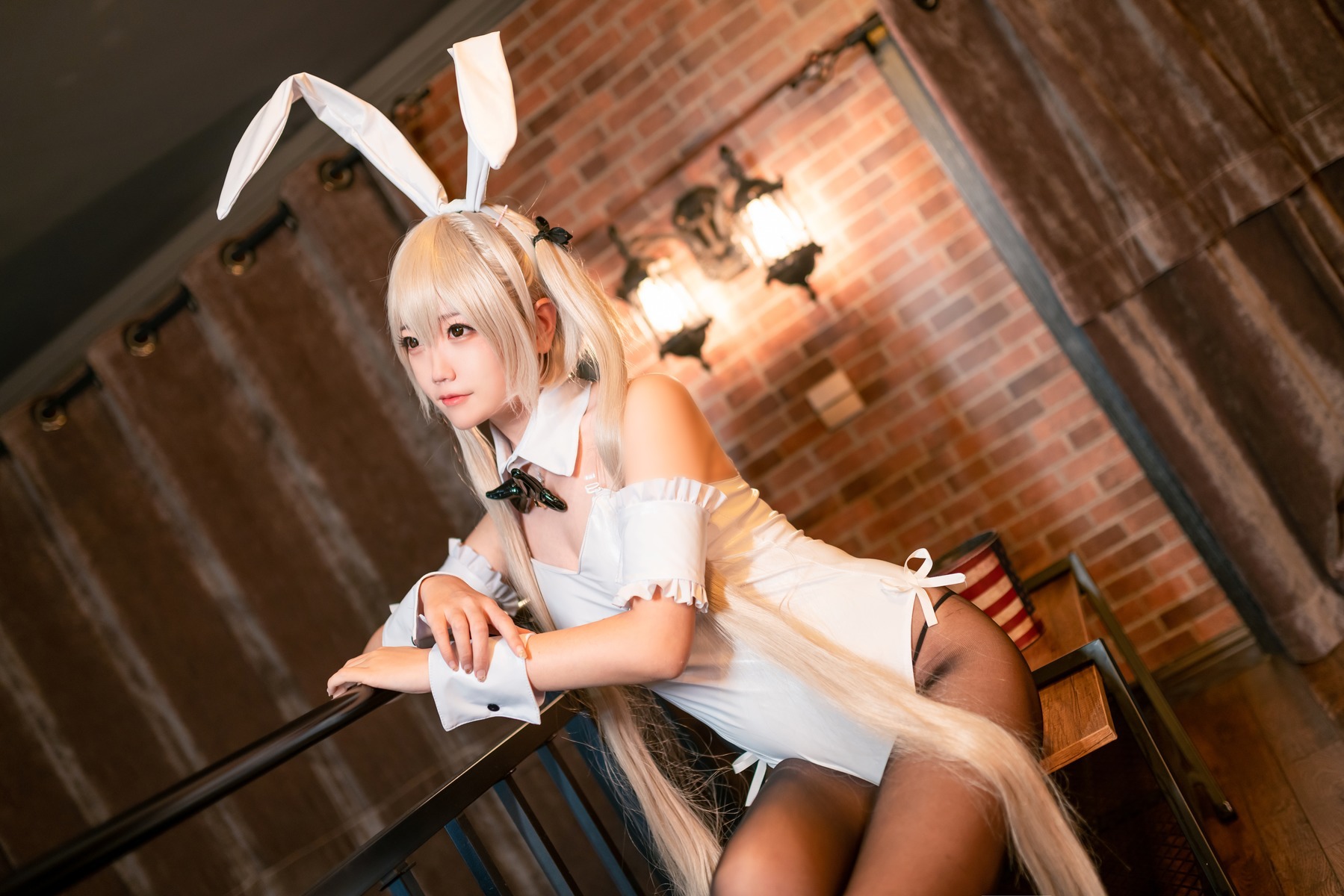 肥肥雅 Cosplay 穹妹兔女郎(14)