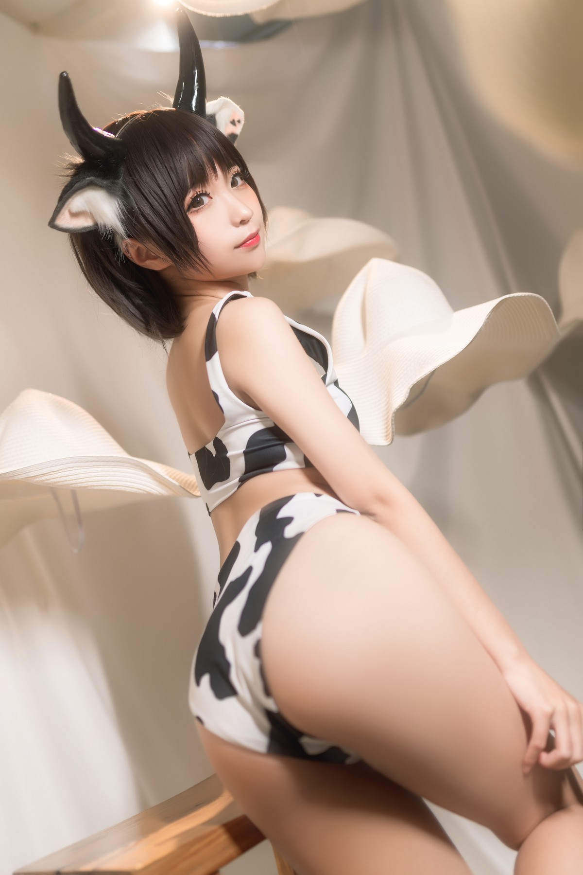 Cosplay 蠢沫沫 Chunmomo 花花牛(17)