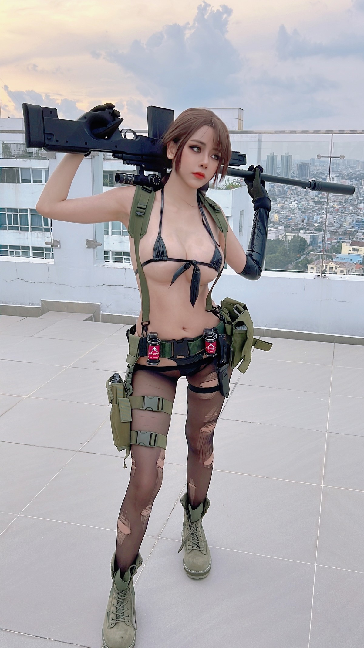 Cosplay 萝莉Byoru Quiet Phoneset(8)