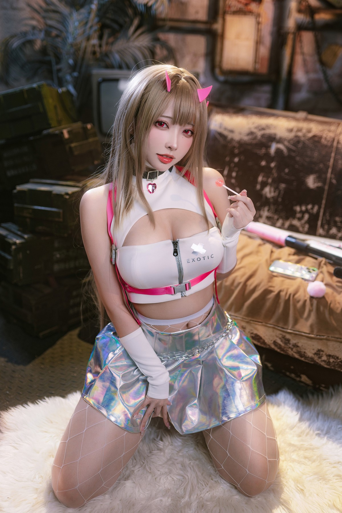 Cosplay 宫本桜 毒蛇(28)