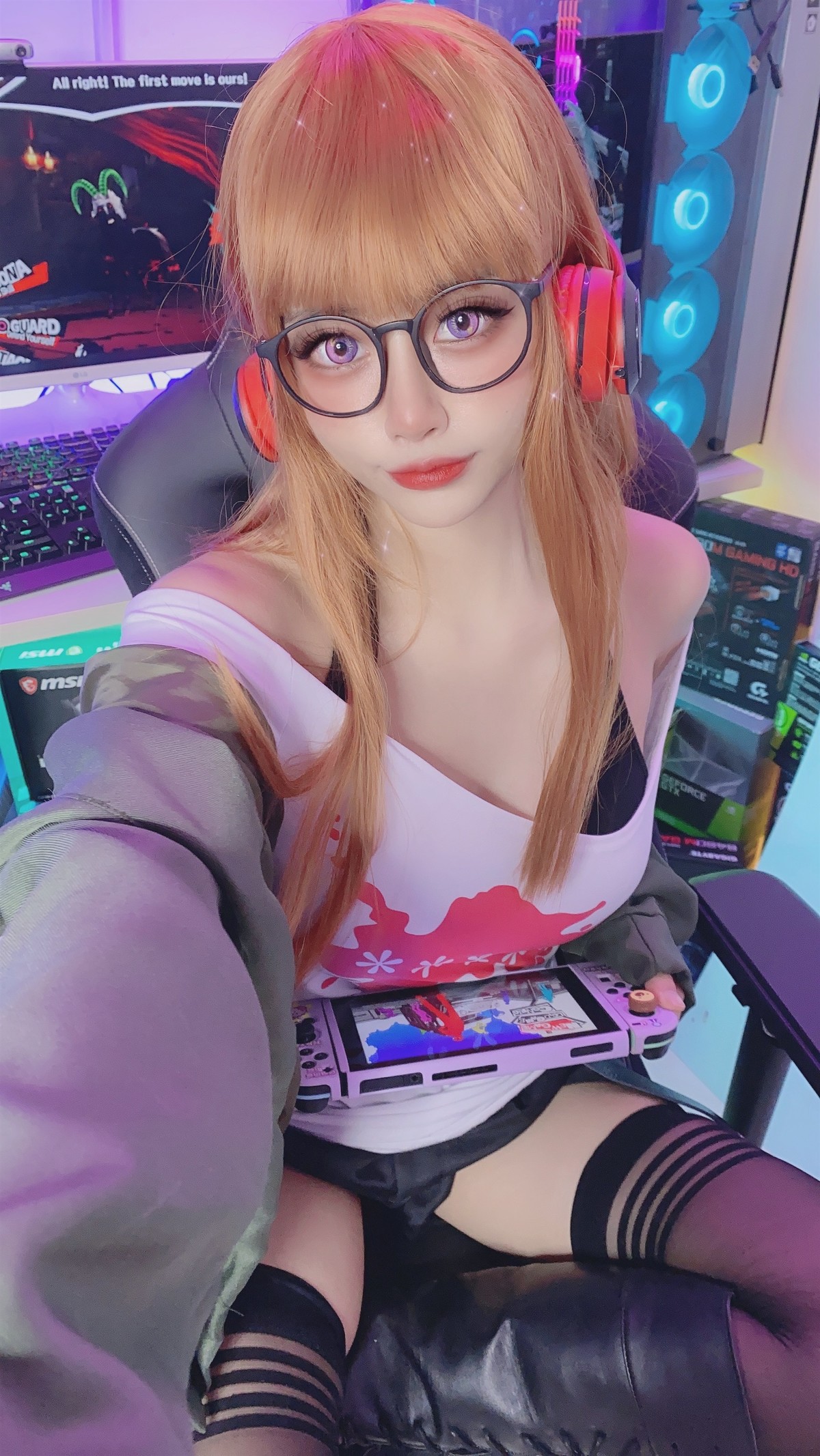 Cosplay 萝莉Byoru 佐倉双葉 Futaba Sakura(37)