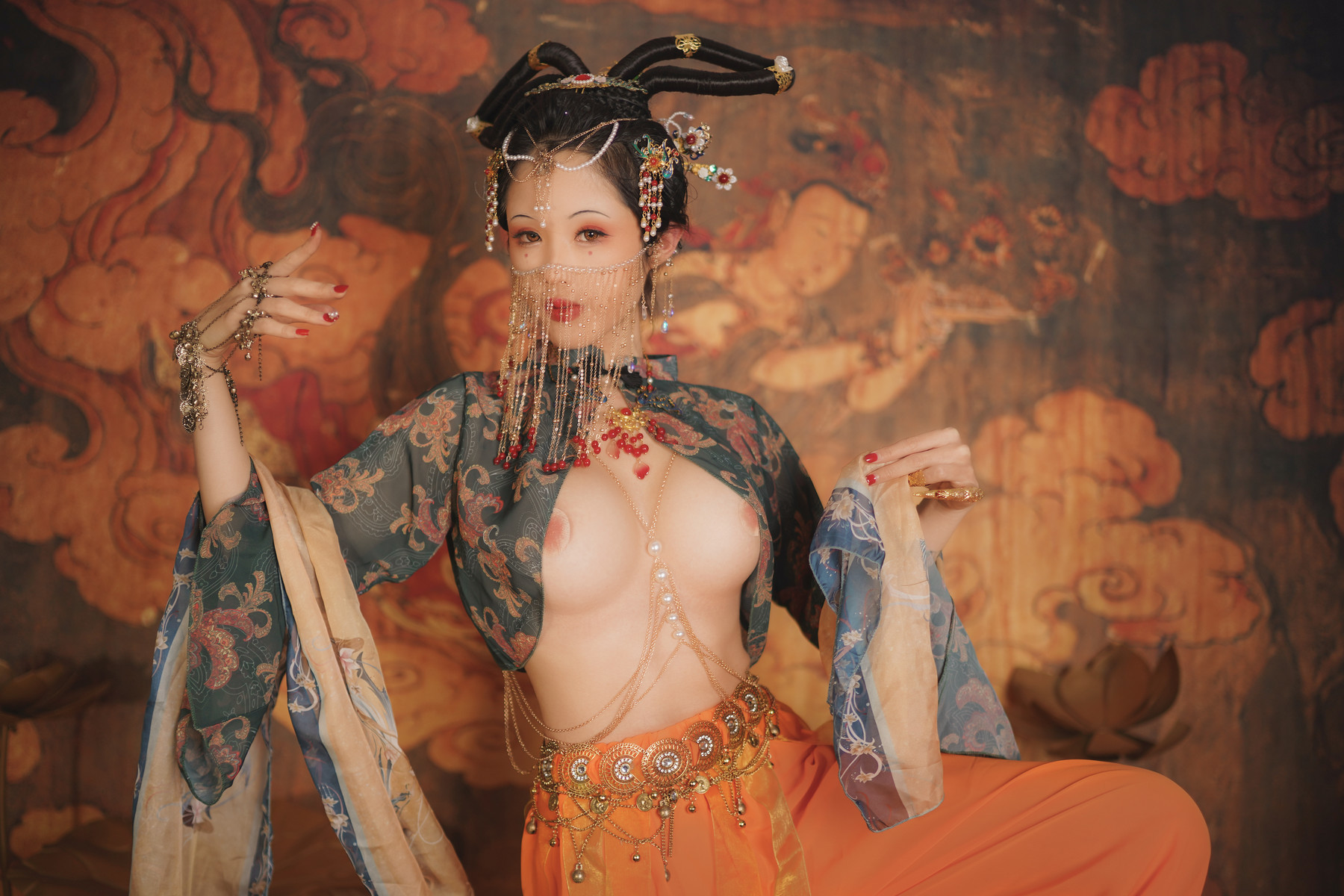 Cosplay 钛合金TiTi 画中仙(13)