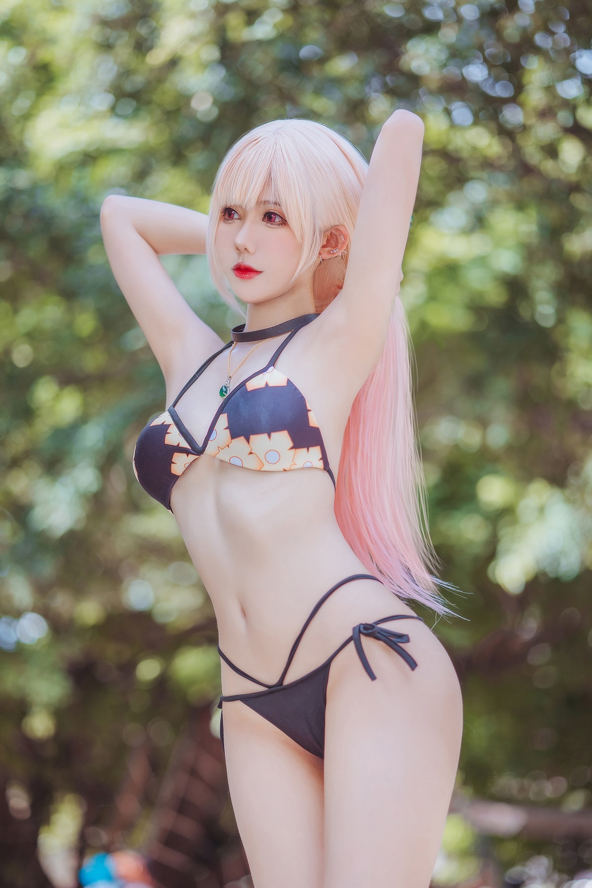 Cosplay 仙女月 喜多川海夢 Bikini(20)