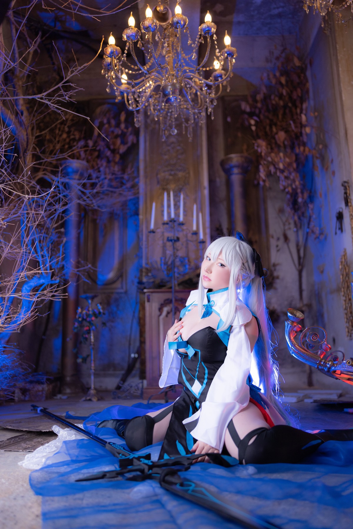 Cosplay SAKUサク Morgan le Fay Set.03(37)