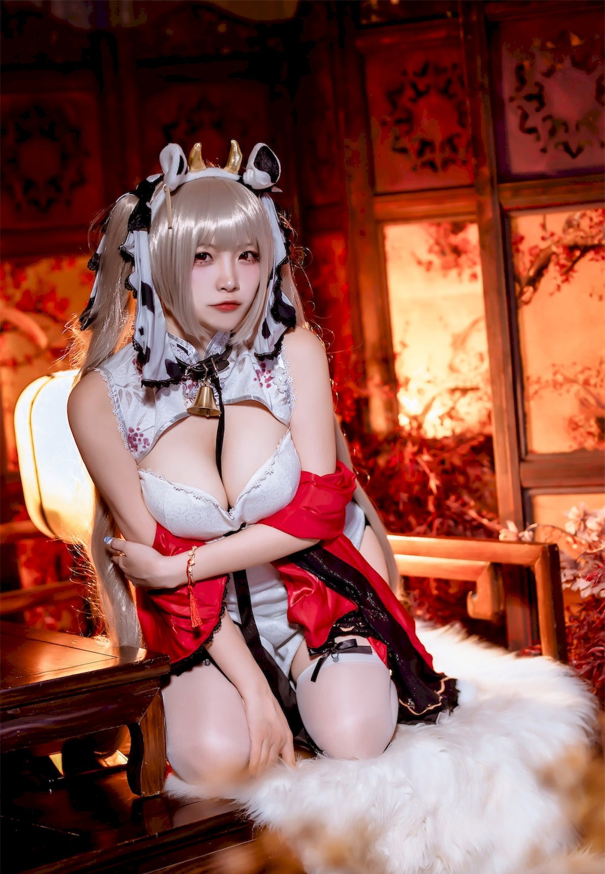 Cosplay 二佐Nisa 碧蓝航线可畏旗袍(21)