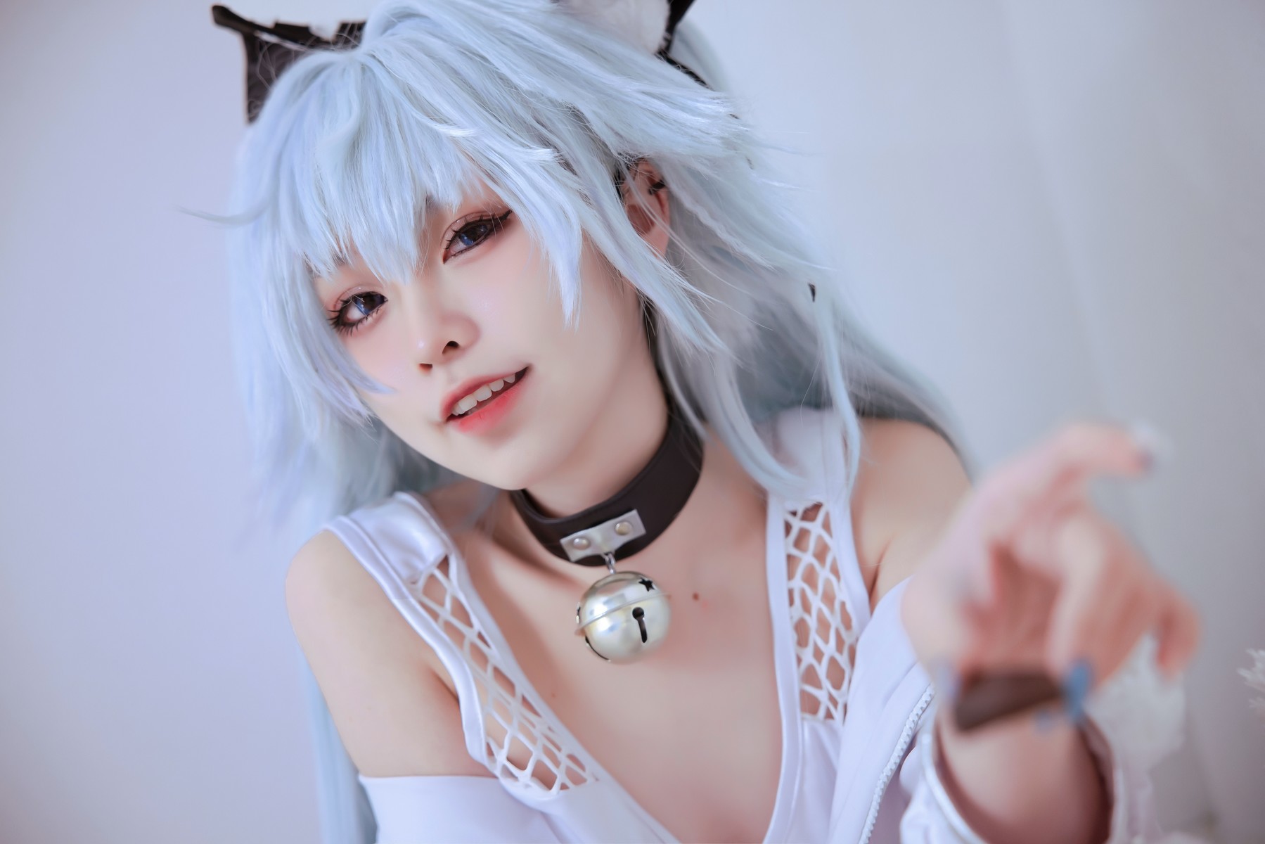 Cosplay G44不会受伤 芙洛伦白情(10)