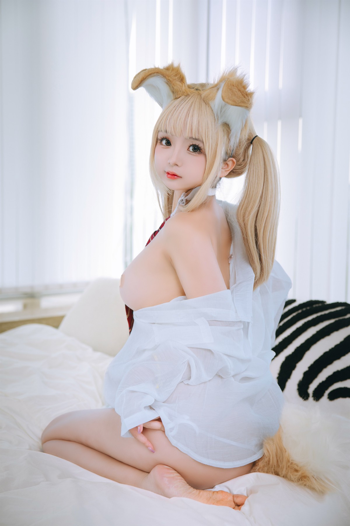 Cosplay 日奈娇 衬衫小狗 Set.01(19)