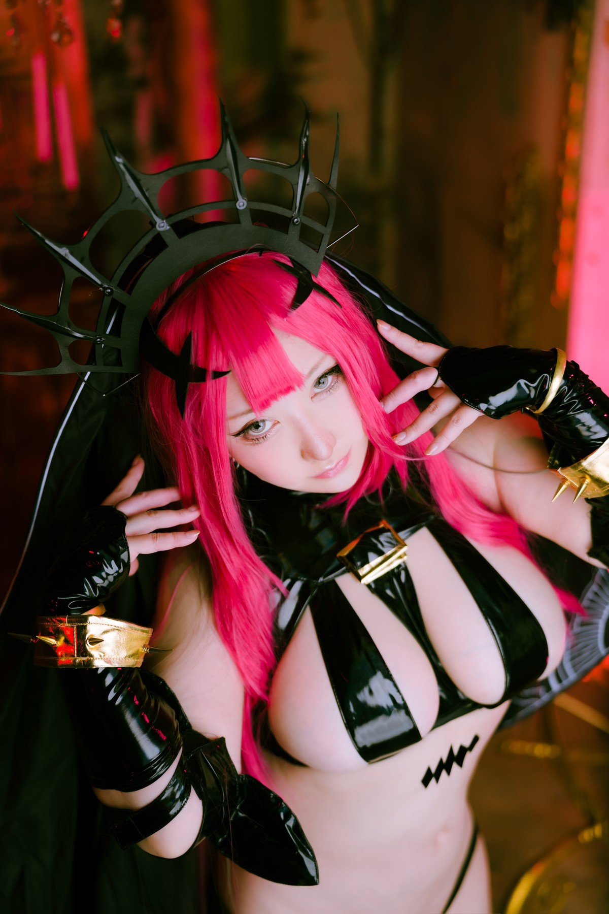 Cosplay SAKUサク Morgan le Fay Set.04(11)