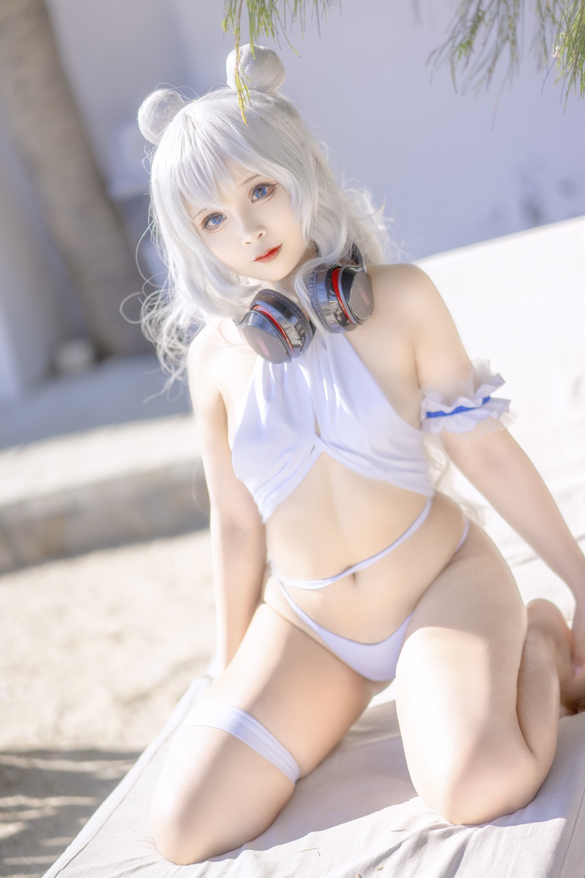 Sayo Momo Cosplay 恶毒 ル・マラン Le Malin bikini(5)