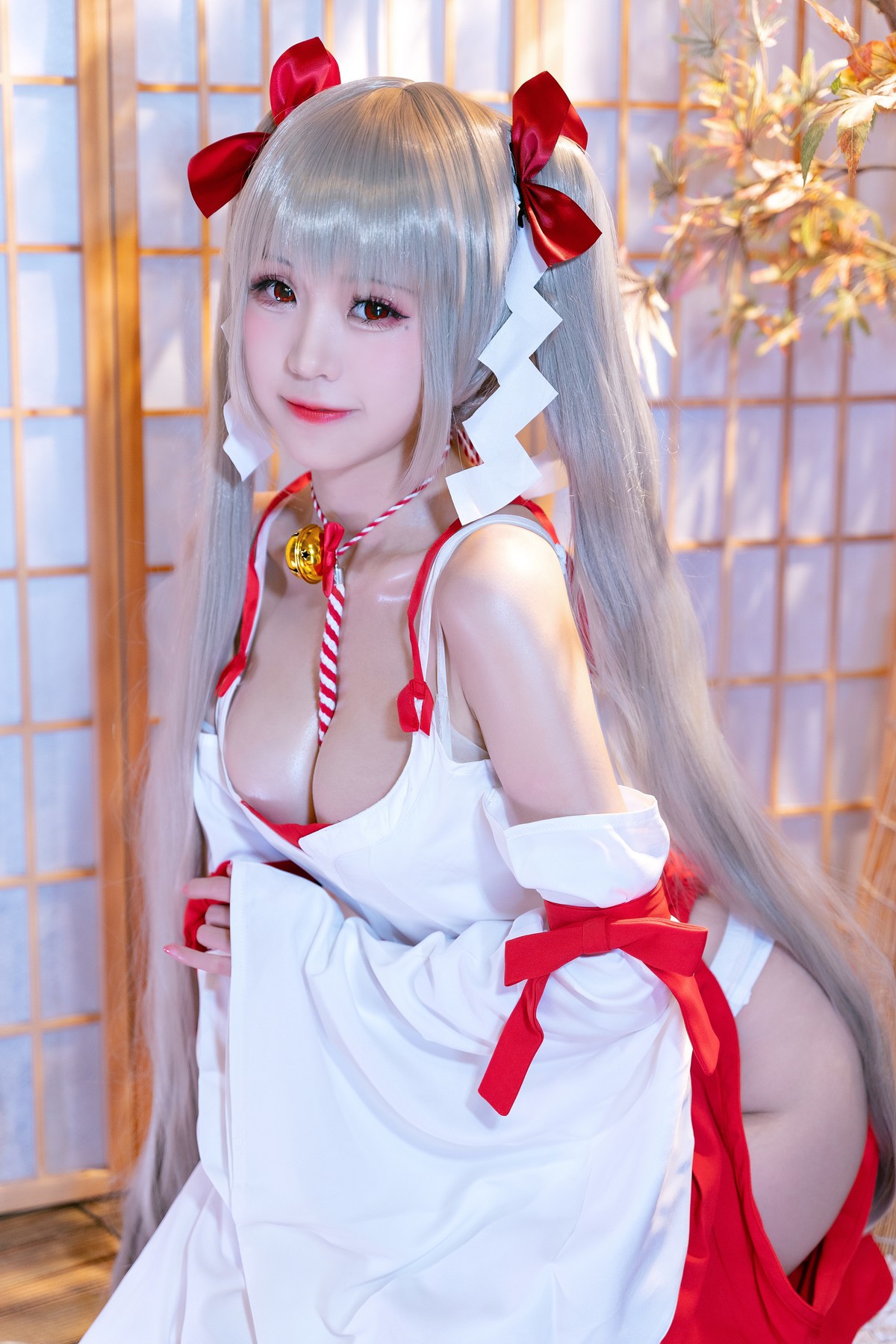 Cosplay 可畏巫女 miko酱(7)