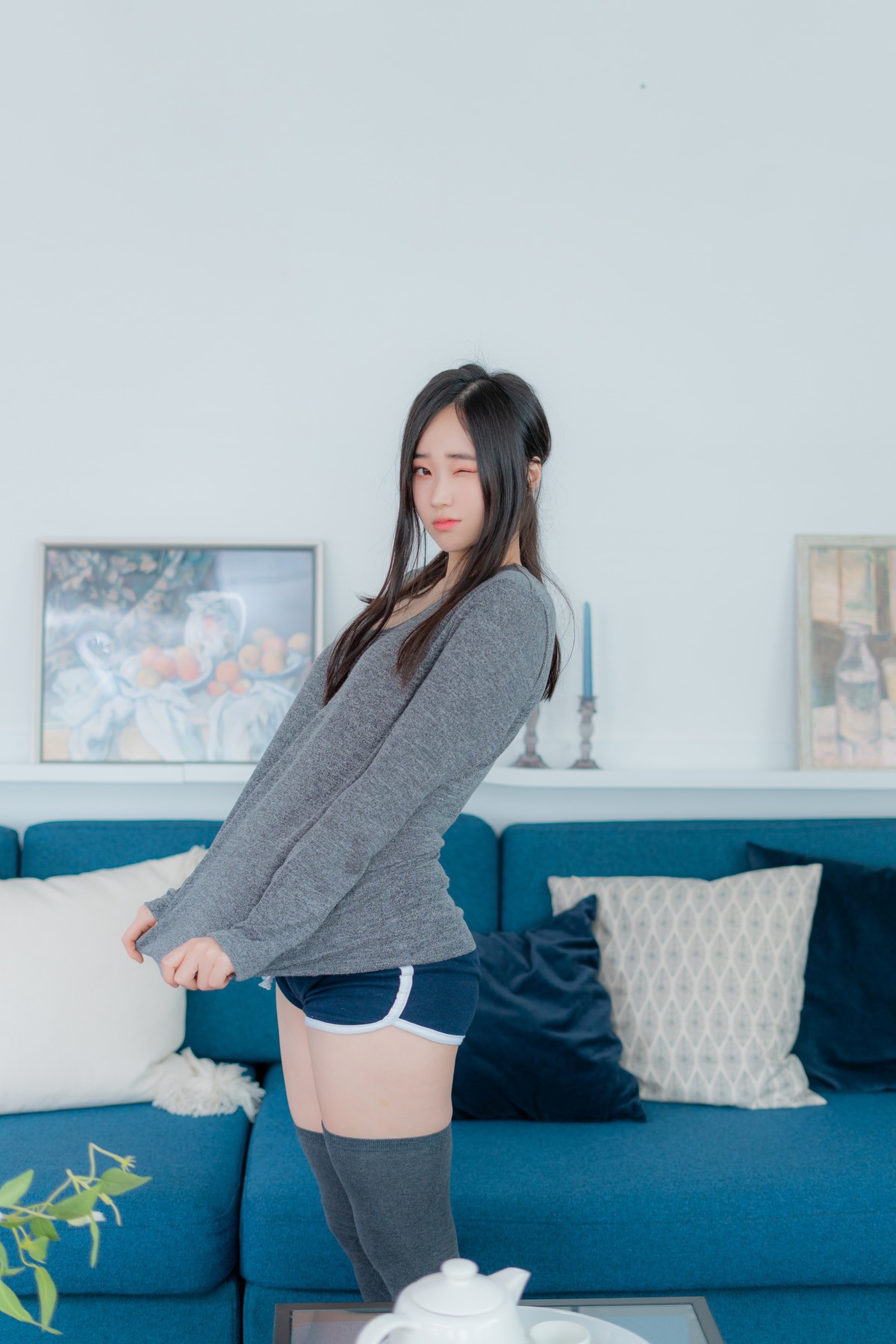 Bambi 밤비, [CreamSoda] Over knee socks Set.02(29)