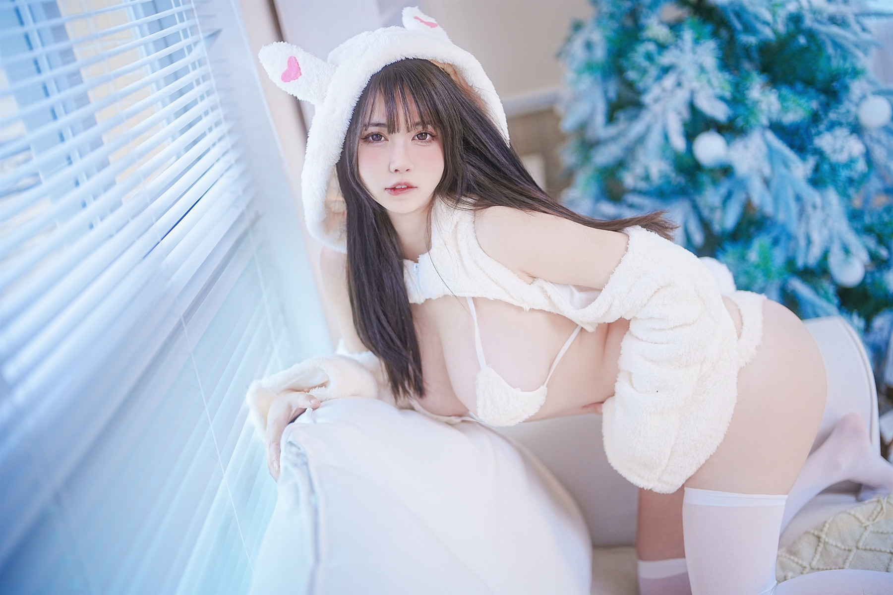 Cosplay Tina很妖孽呀 小兔子乖乖(29)