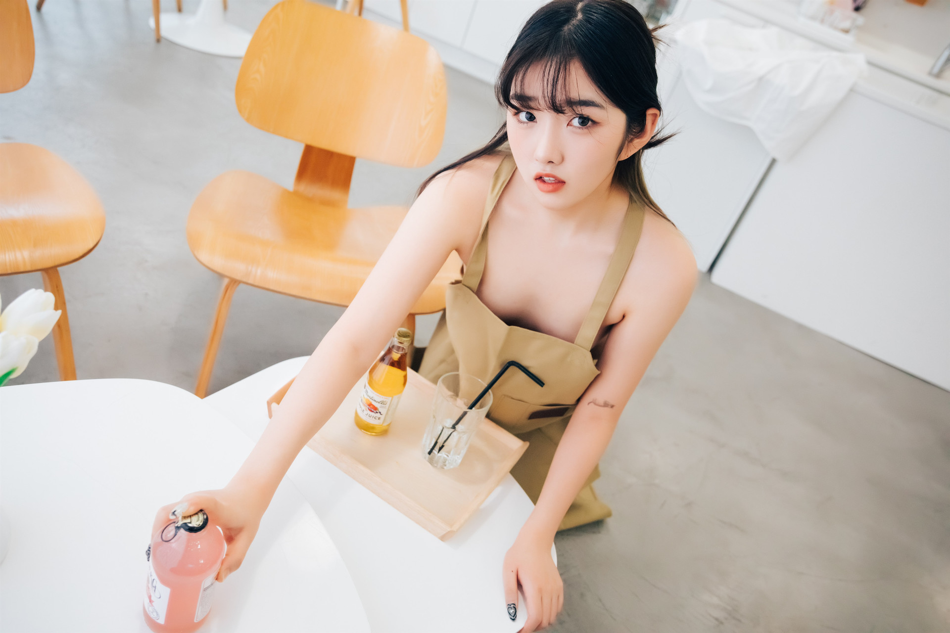 Sonson 손손, [Loozy] Nude Apron Set.02(35)