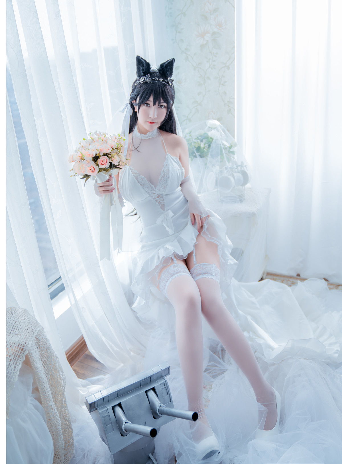 Cosplay 猫九酱Sakura 碧蓝誓约 Set.02(7)