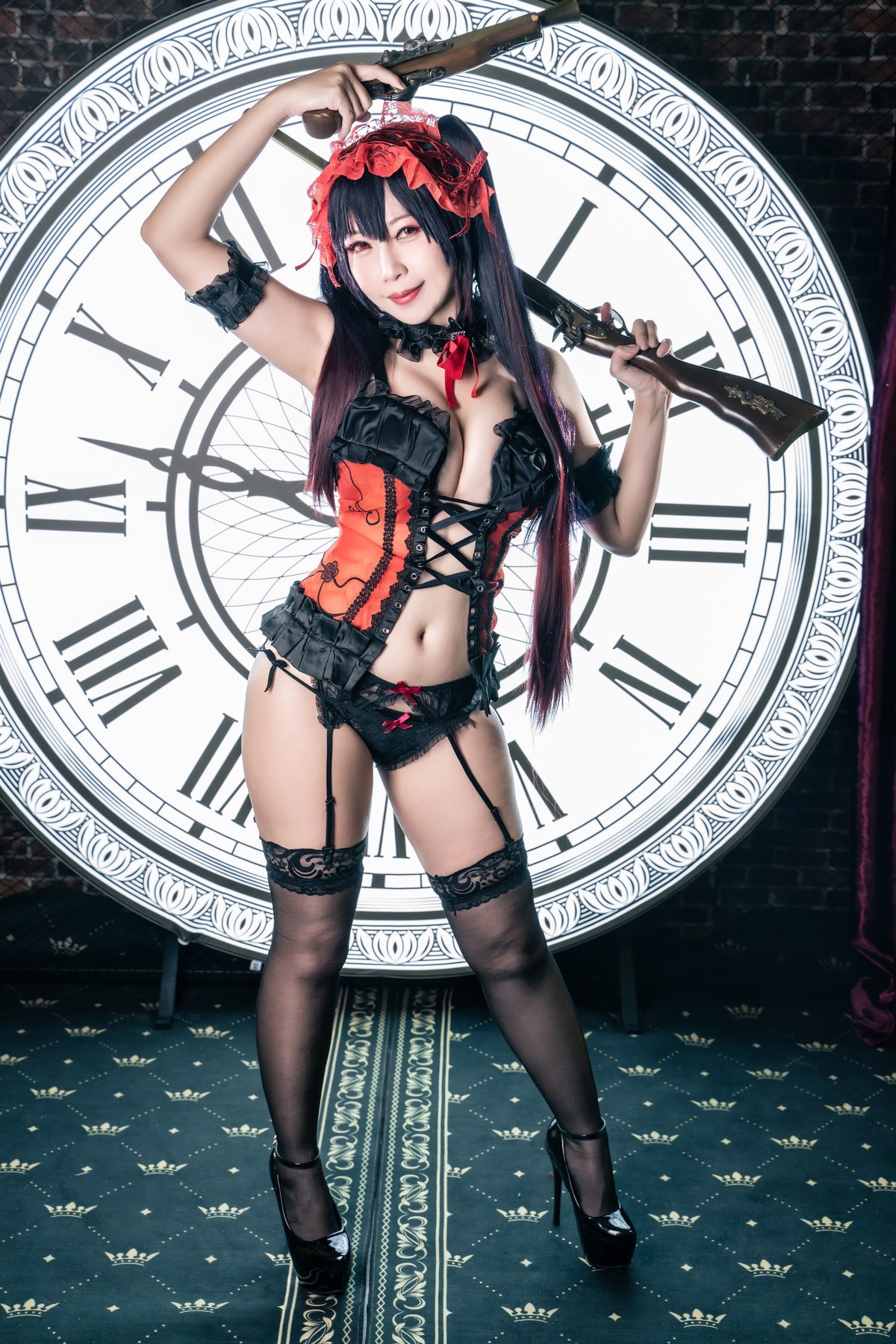 Cosplay 小琪Aki 时崎狂三 Kurumi Tokisaki(30)