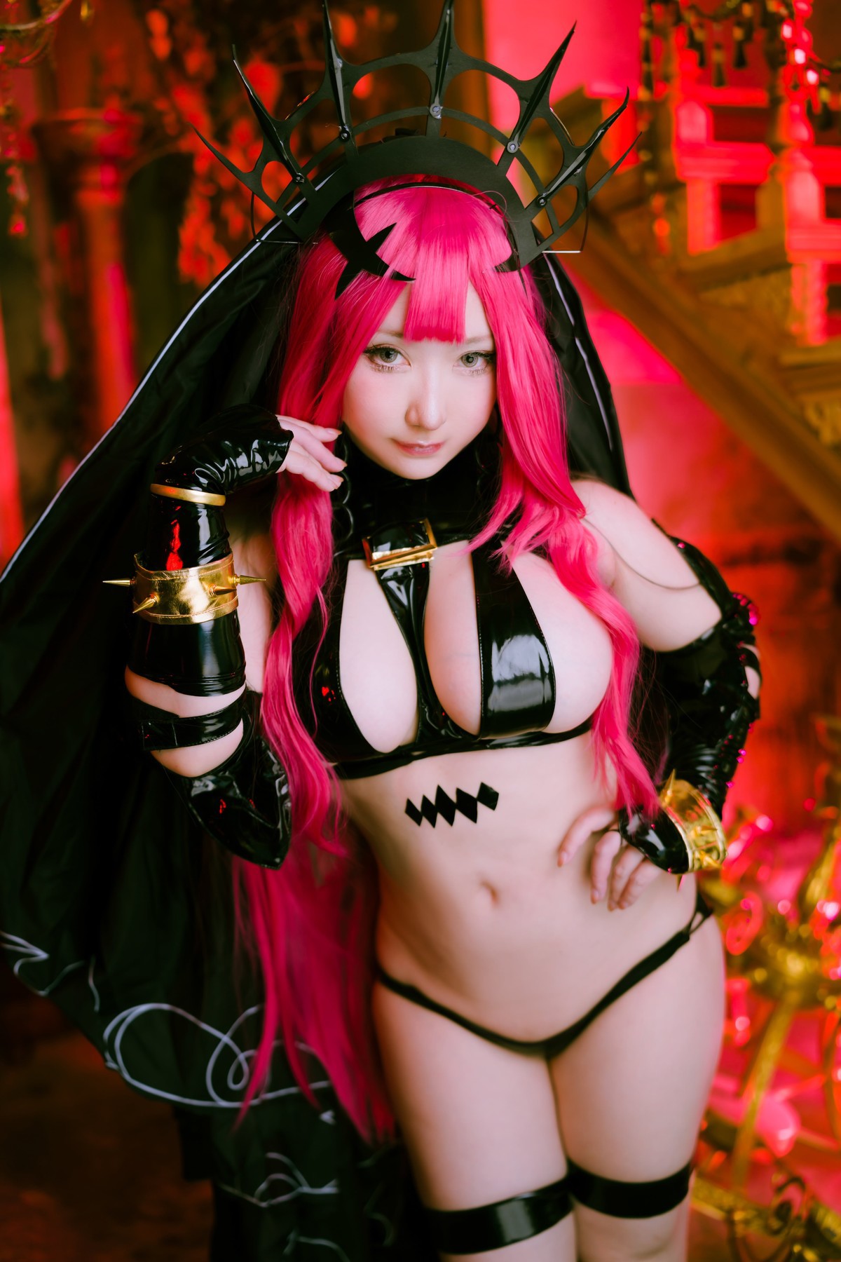 Cosplay SAKUサク Morgan le Fay Set.04(7)