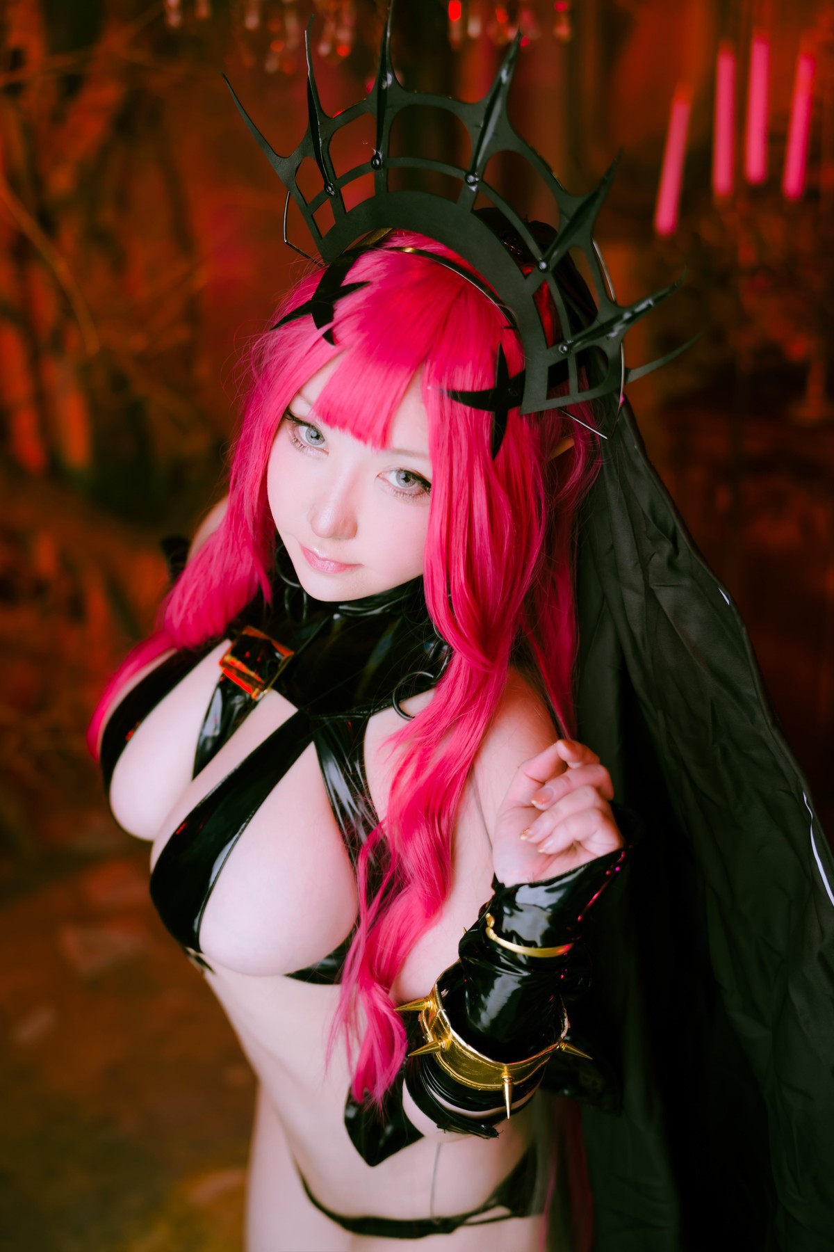 Cosplay SAKUサク Morgan le Fay Set.04(15)