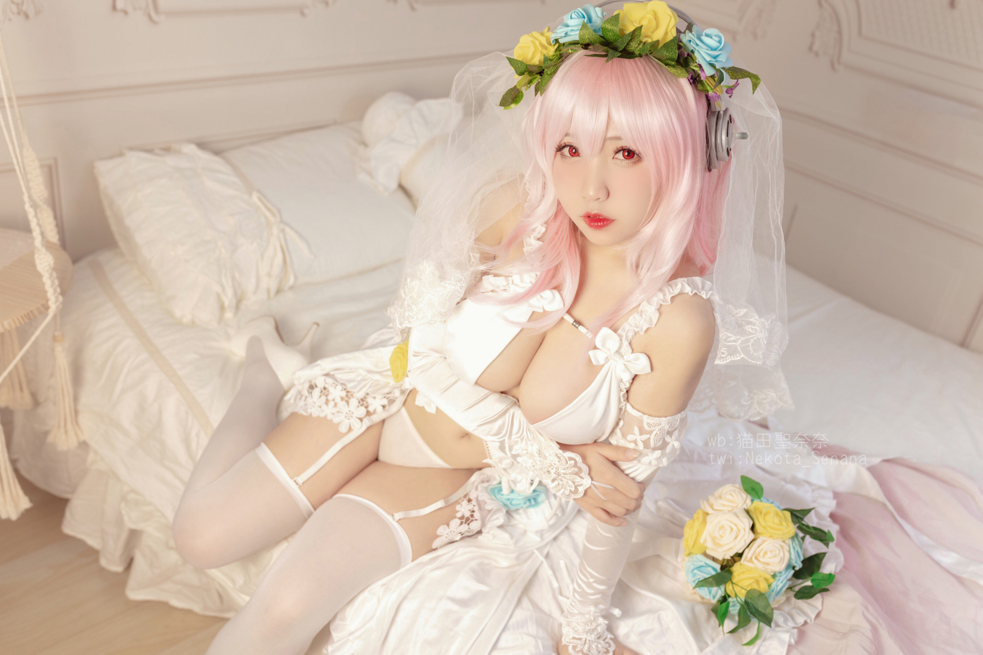 [猫田圣奈奈] 索尼子十周年花嫁 Super Sonico(2)