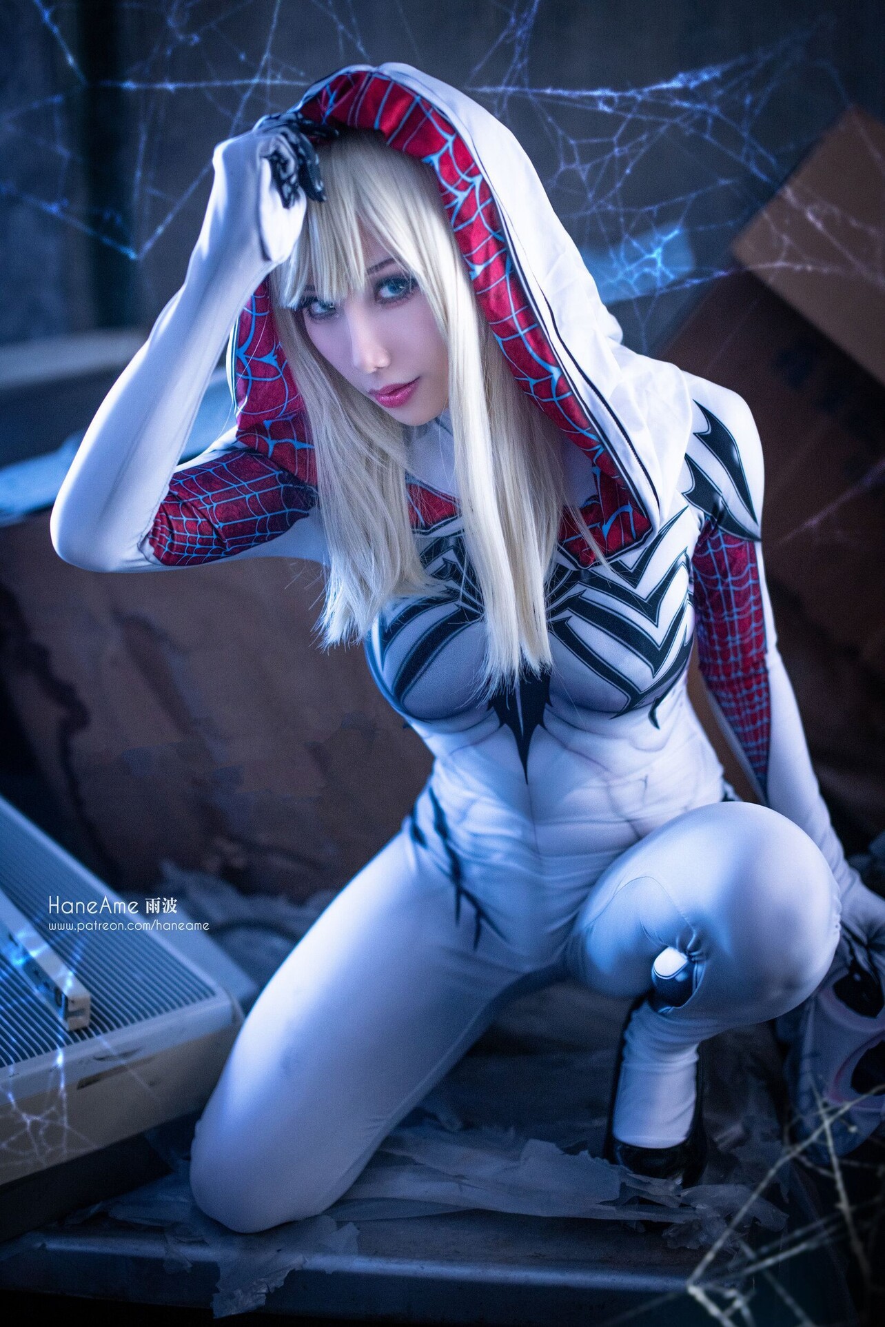 [HaneAme 雨波] Spider Gwen Venom(2)