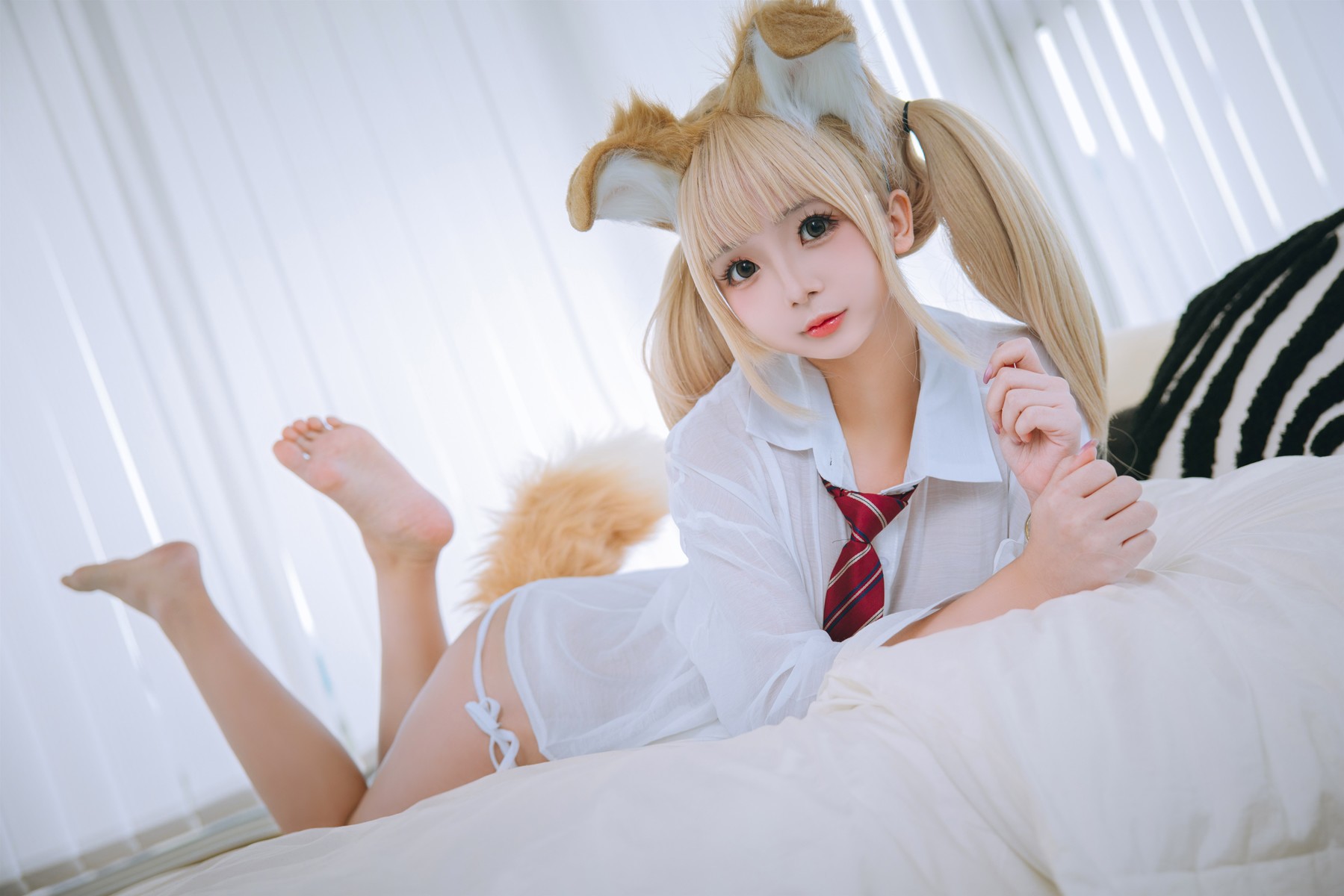 Cosplay 日奈娇 衬衫小狗 Set.01(13)