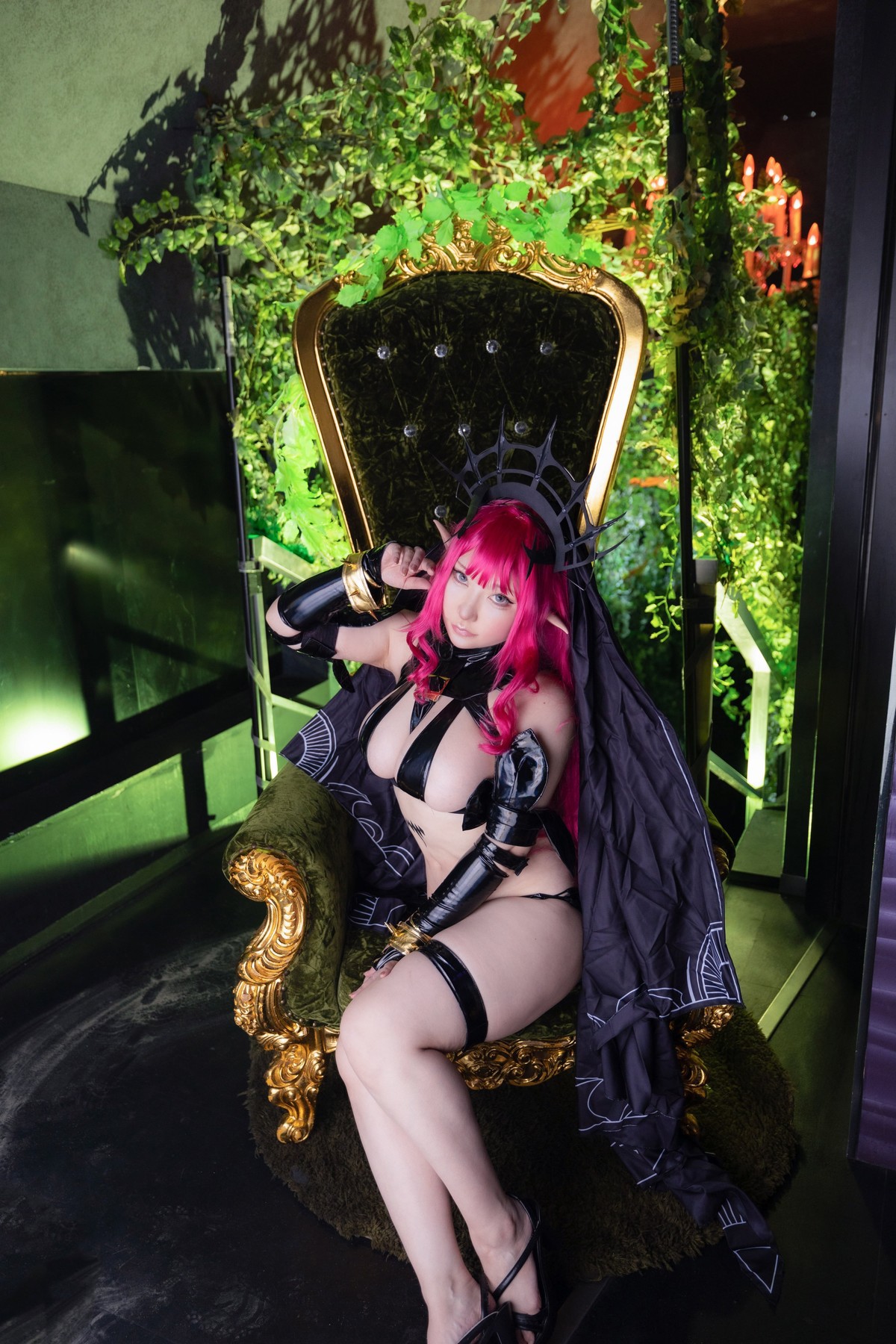 Cosplay SAKUサク Morgan le Fay Set.05(17)