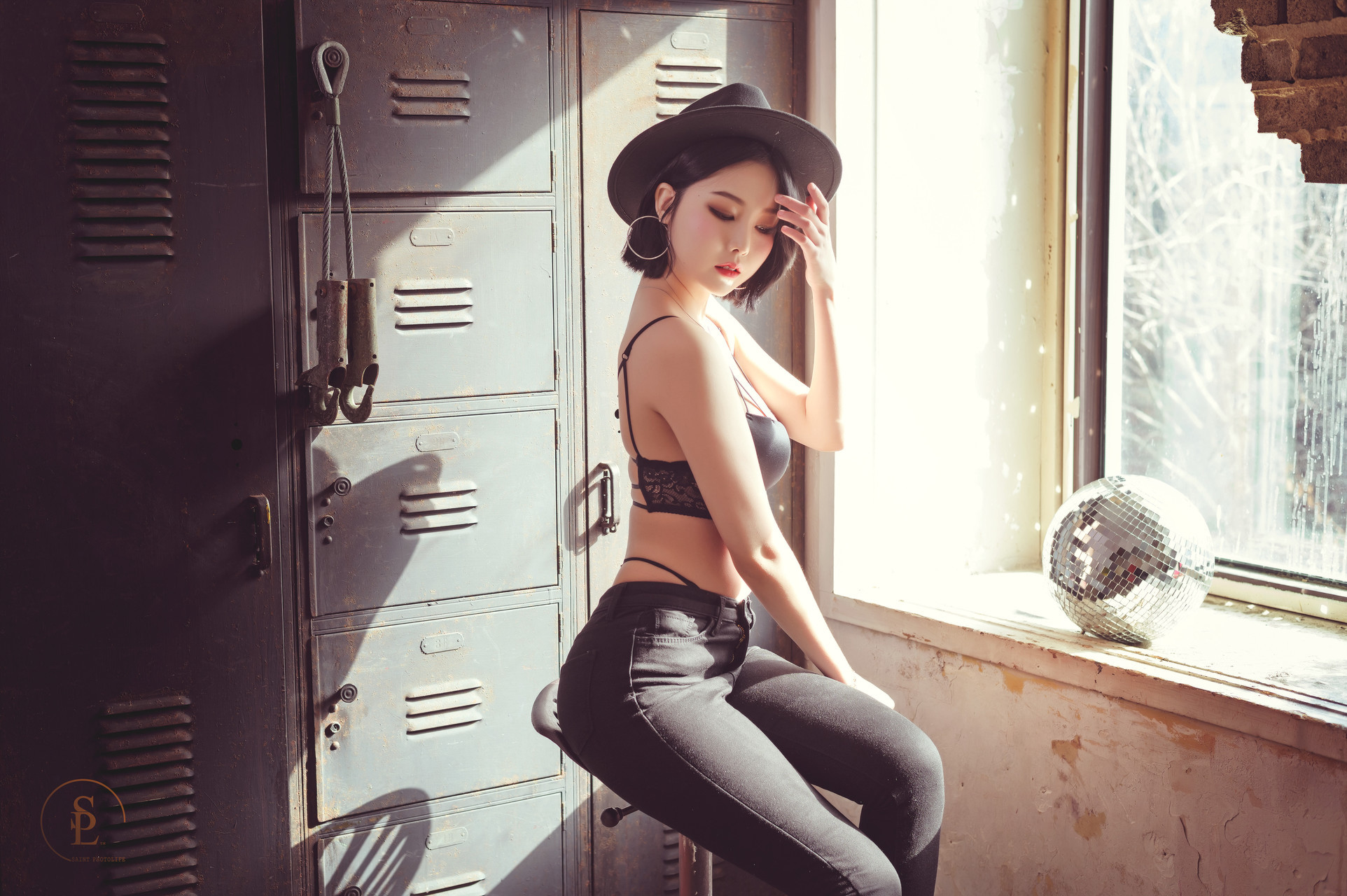 Yuna 유나, [SAINT Photolife] Yuna&#8217;s Wild &#8211; Set.02(37)